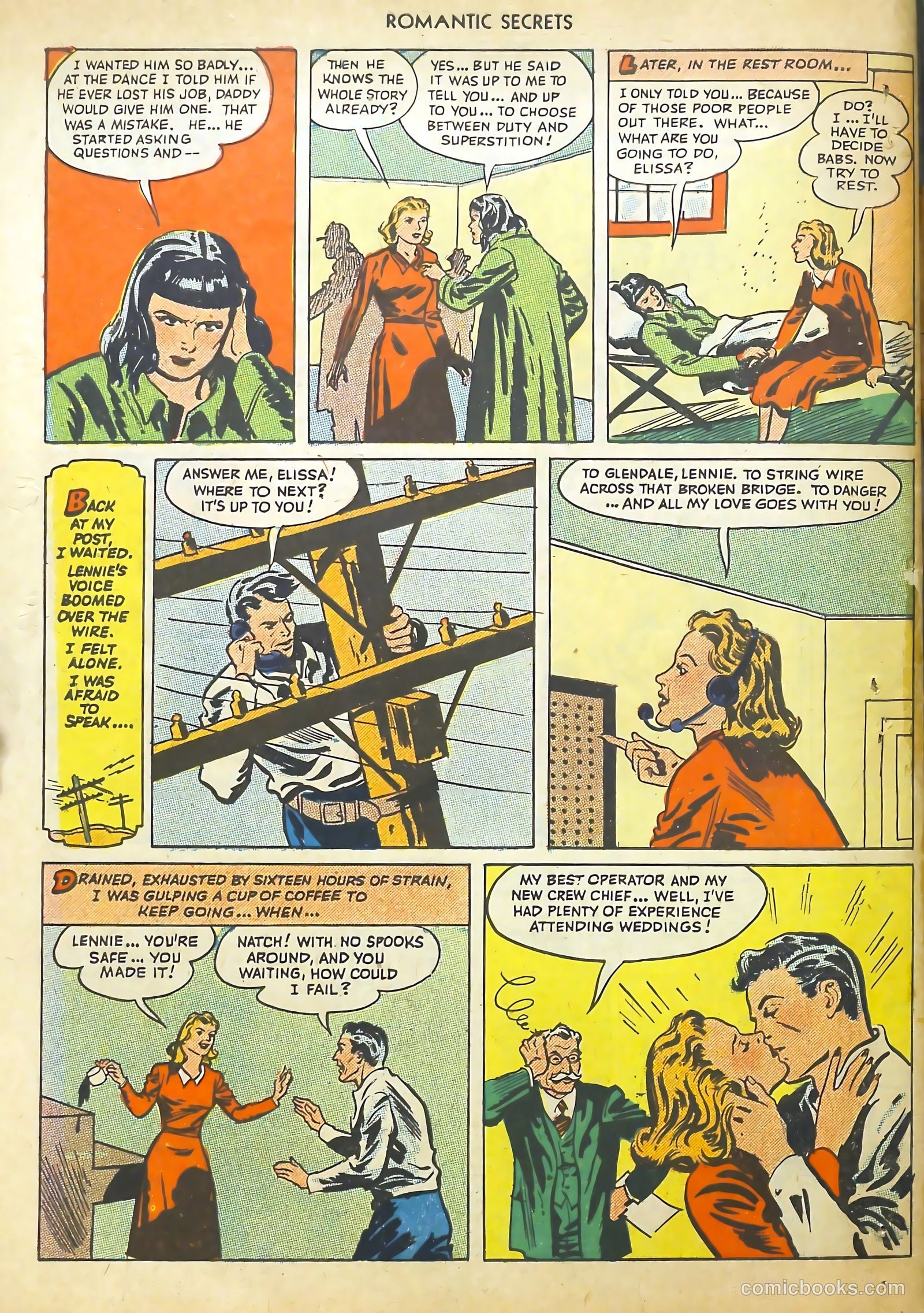 Romantic Secrets #1 — page 50 of 52