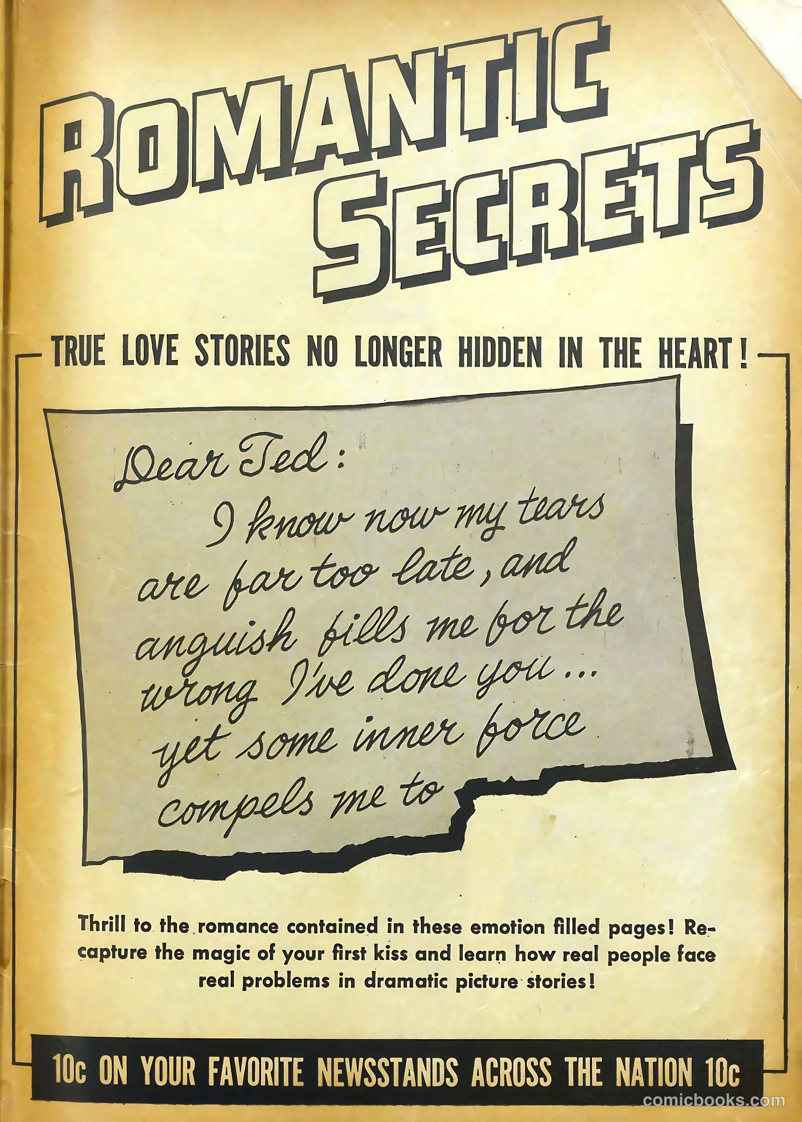 Romantic Secrets #10 — page 35 of 36