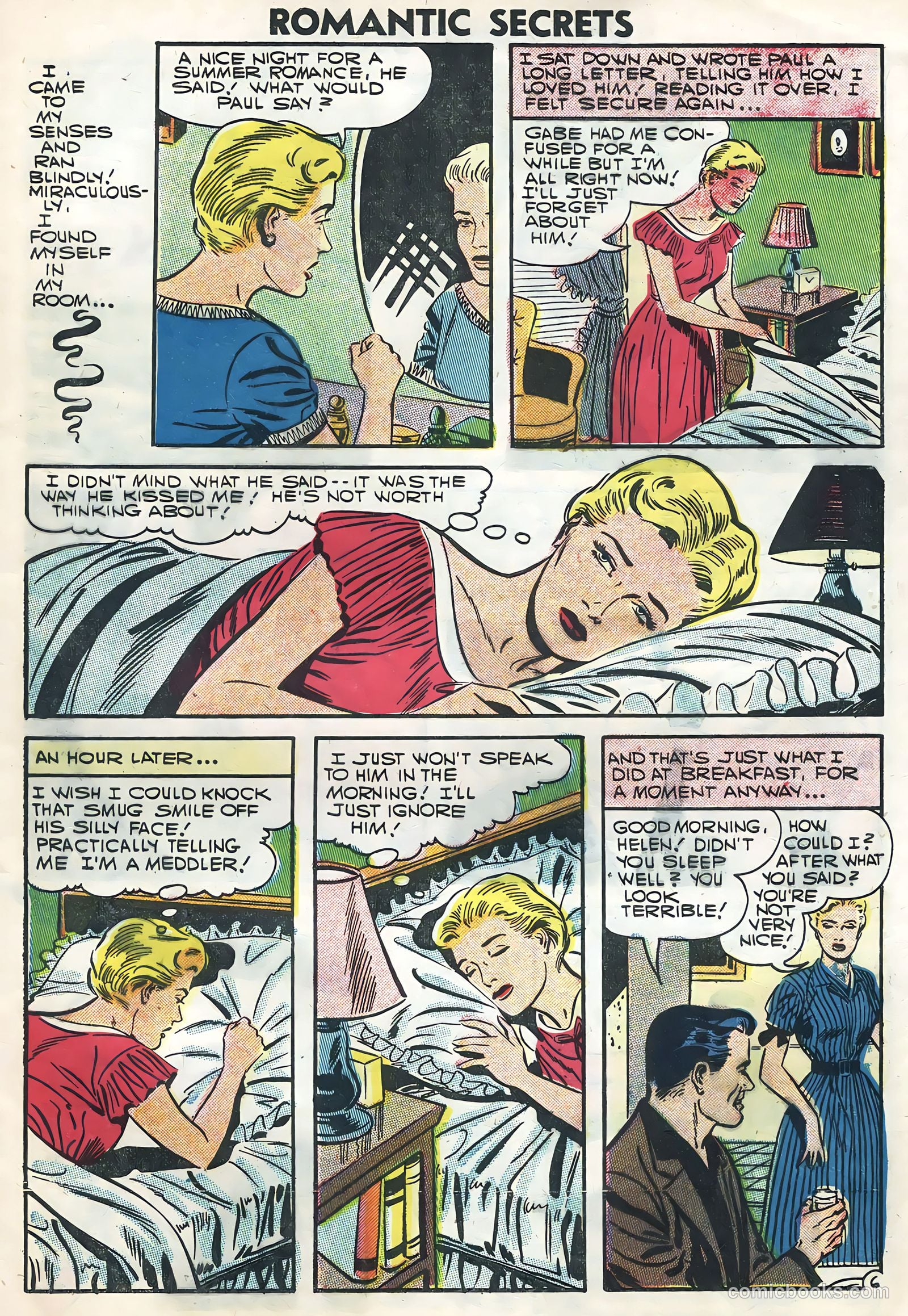 Romantic Secrets #10 — page 9 of 36
