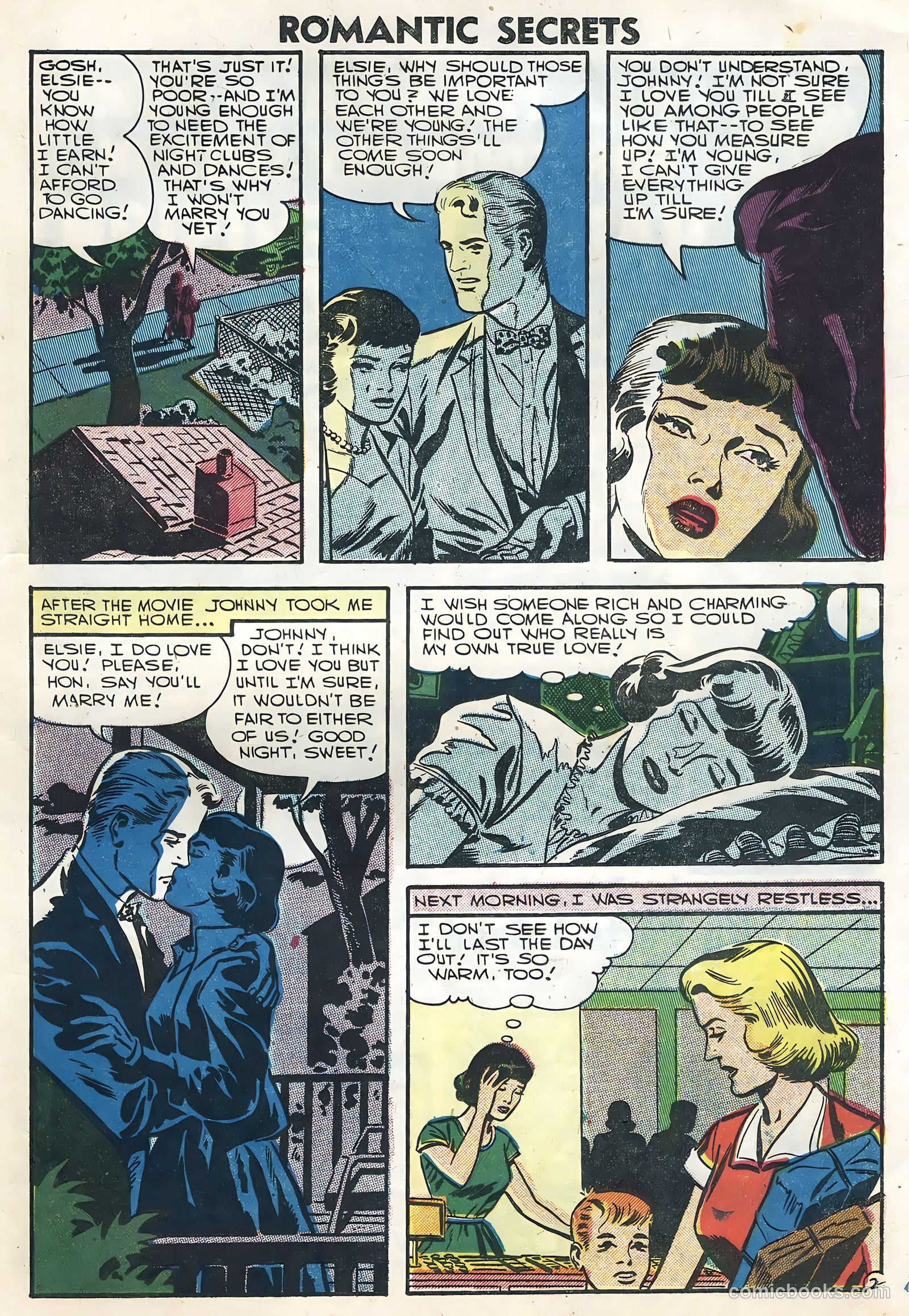 Romantic Secrets #10 — page 21 of 36