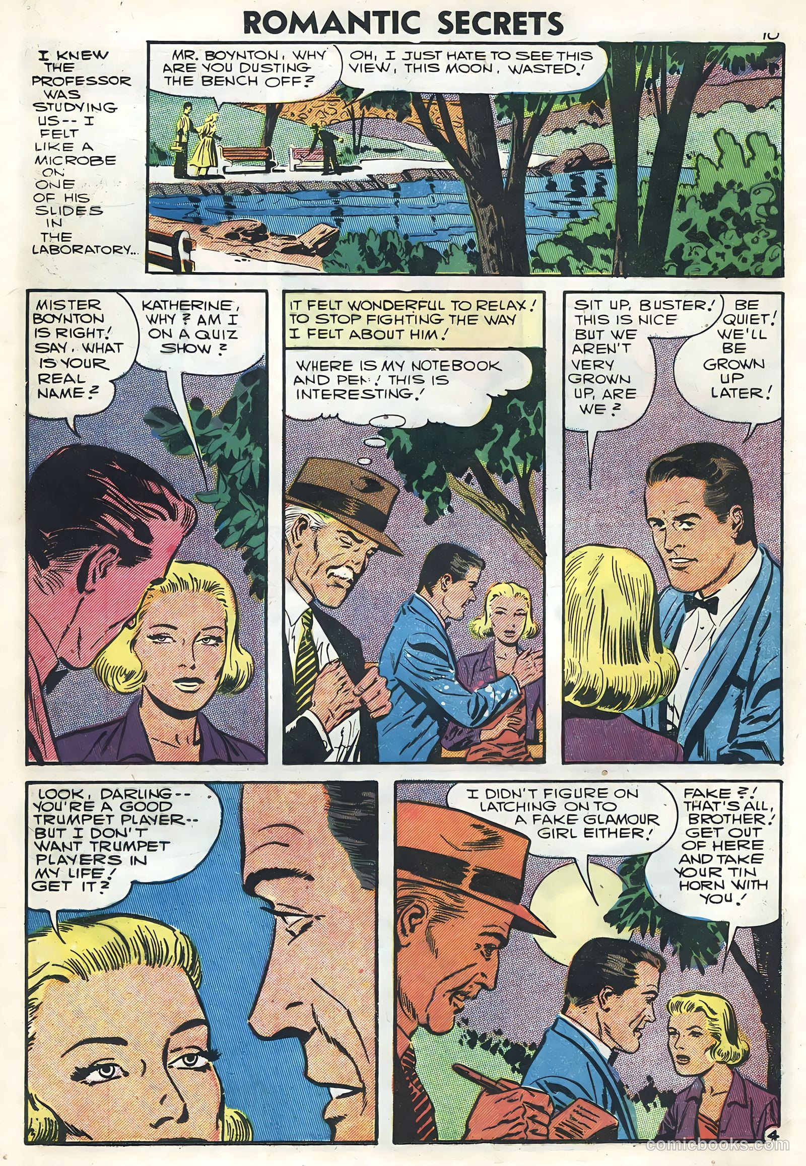 Romantic Secrets #11 — page 12 of 36