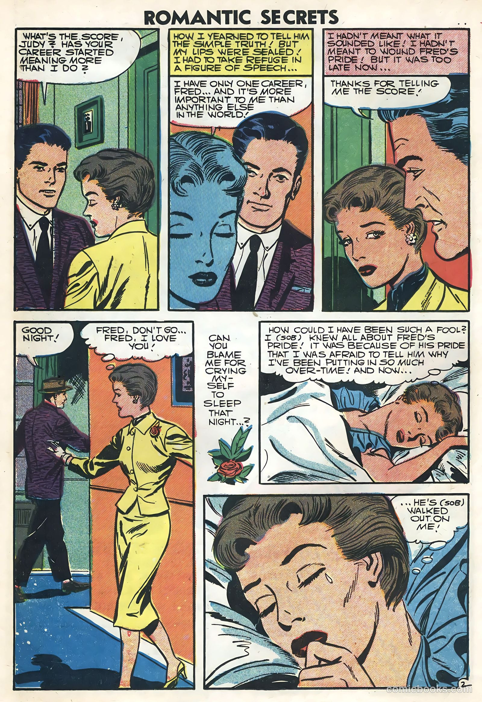 Romantic Secrets #11 — page 16 of 36
