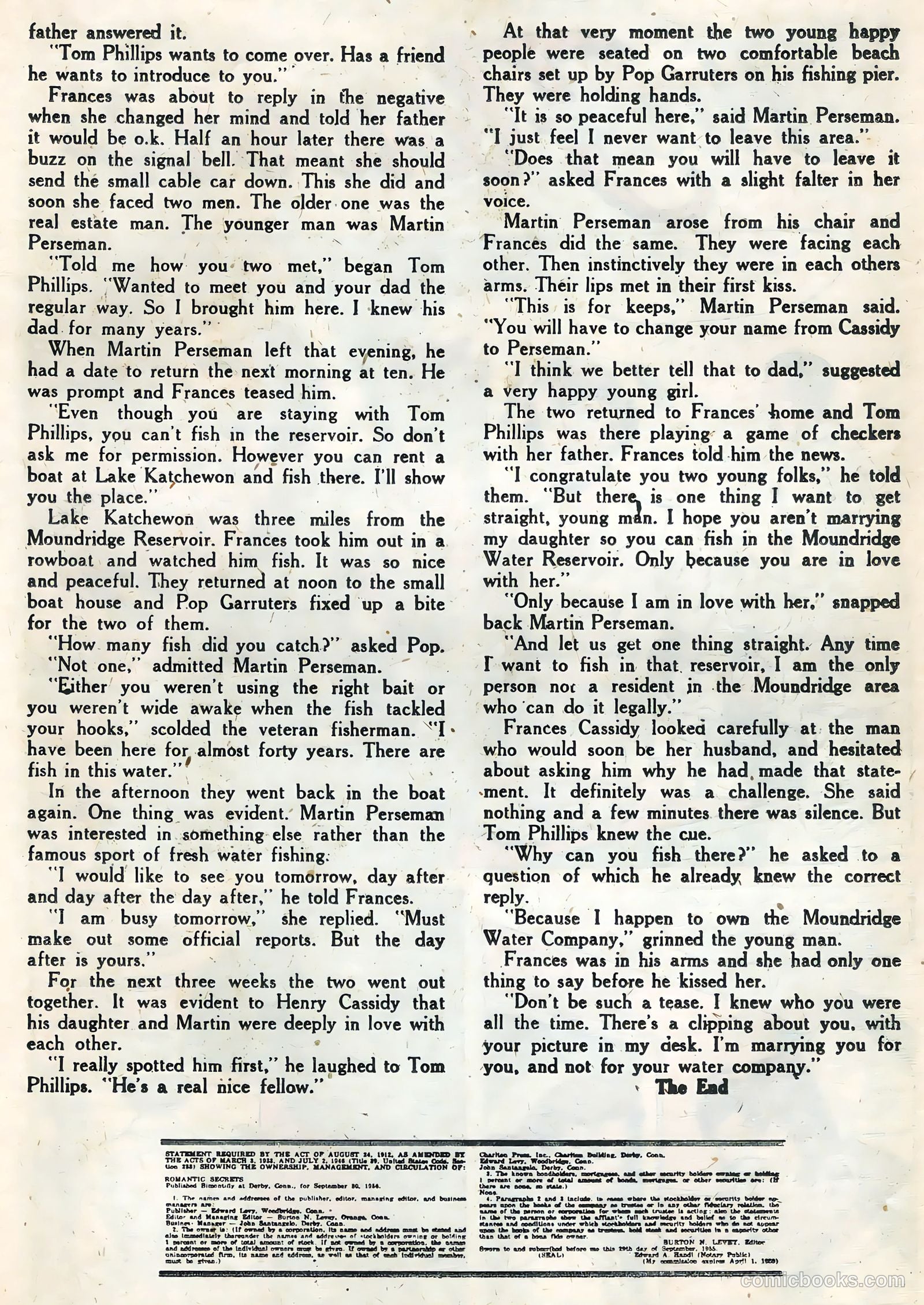 Romantic Secrets #11 — page 19 of 36
