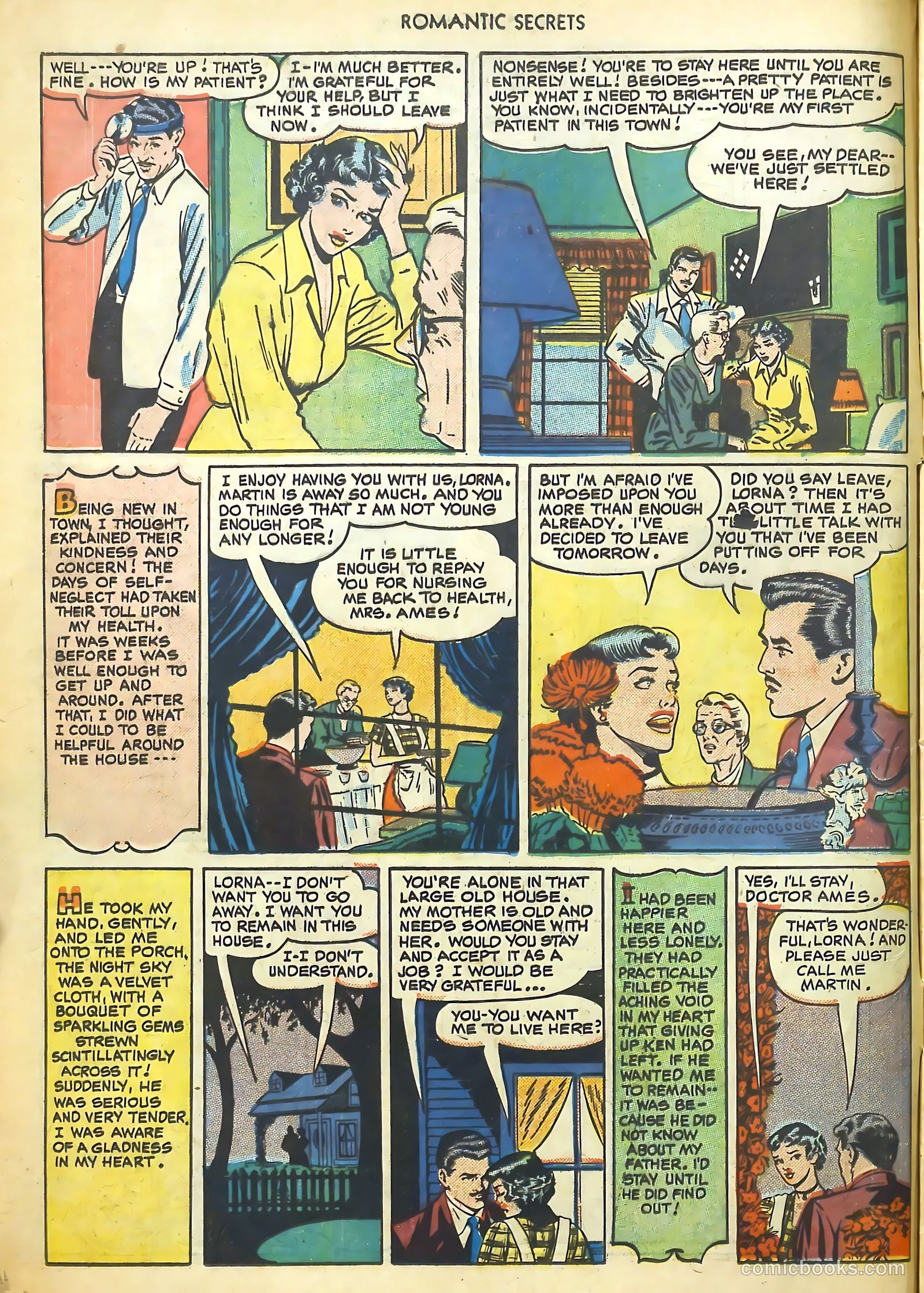 Romantic Secrets #12 — page 9 of 37
