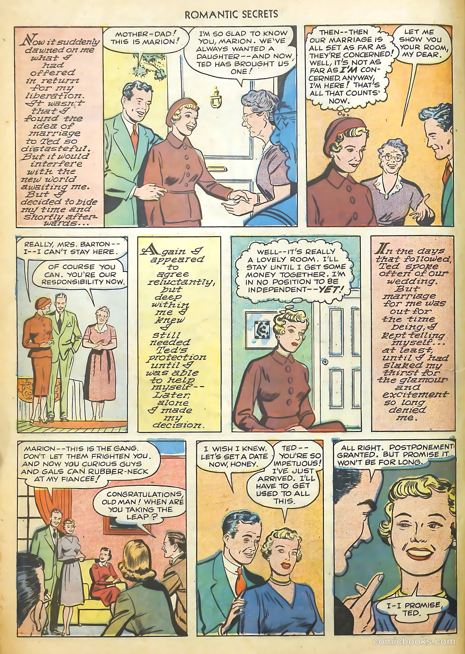 Romantic Secrets #12 — page 17 of 37