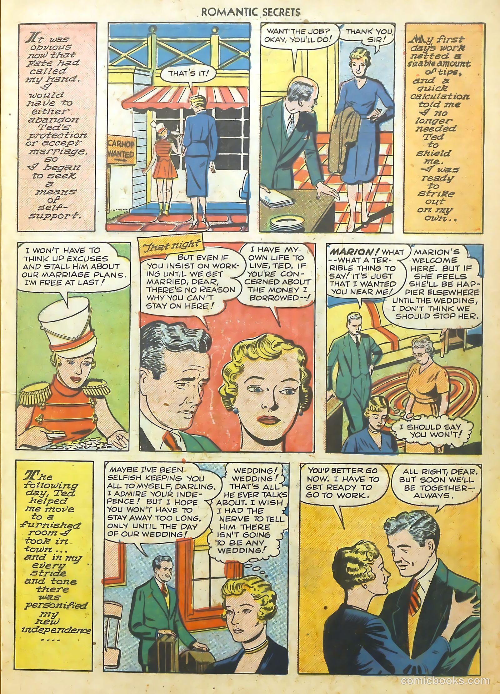 Romantic Secrets #12 — page 18 of 37