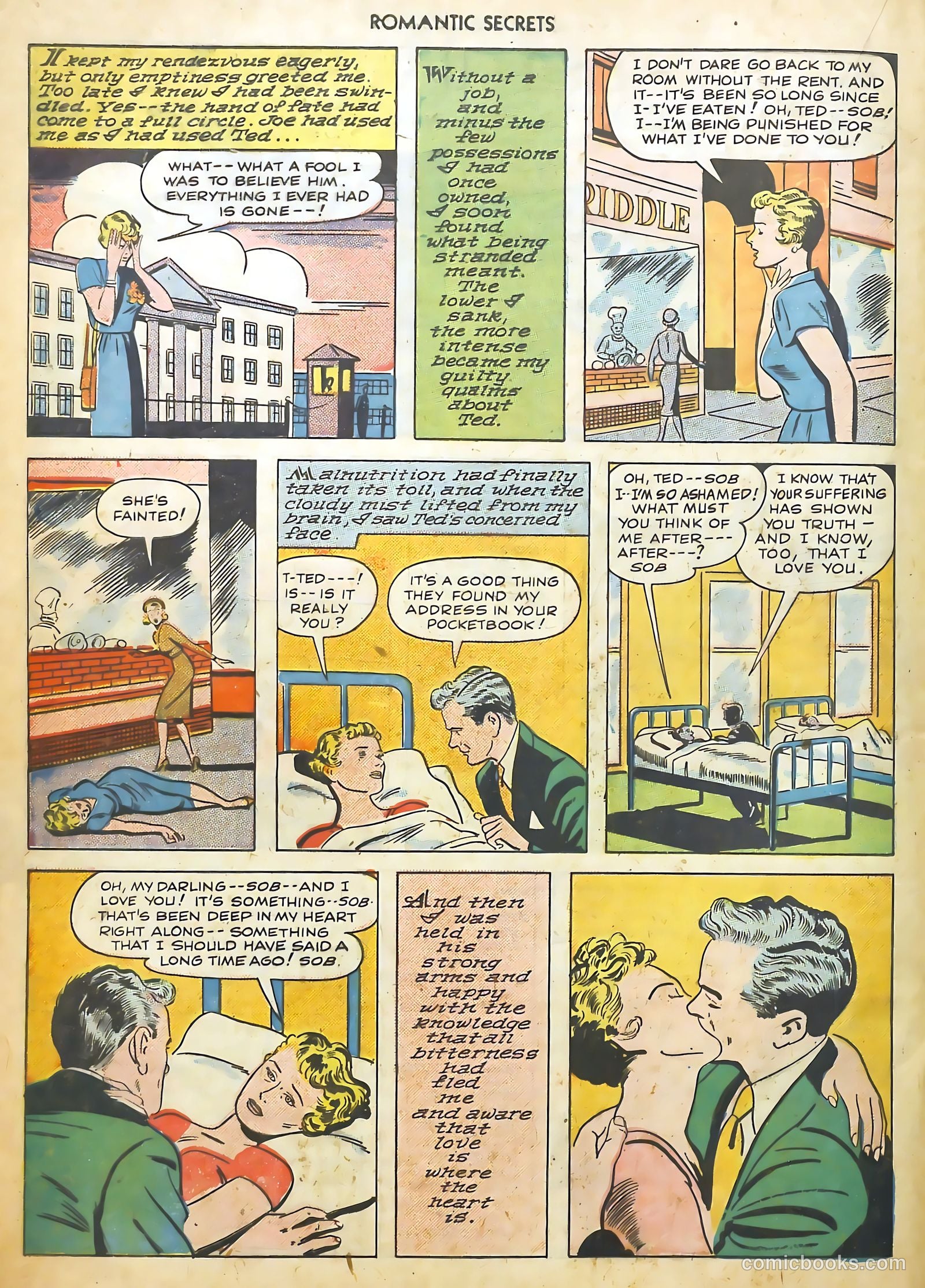 Romantic Secrets #12 — page 21 of 37