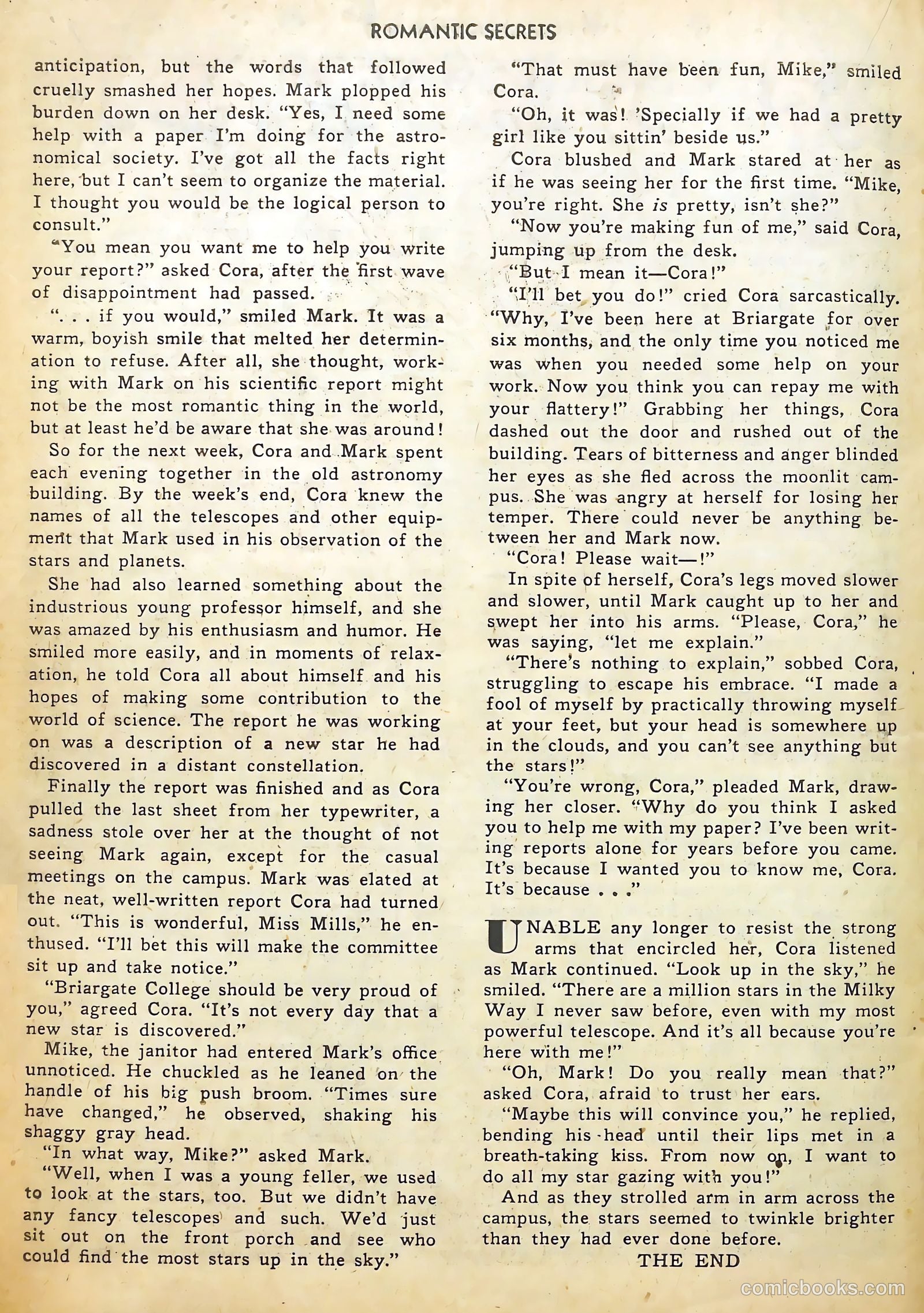Romantic Secrets #12 — page 23 of 37