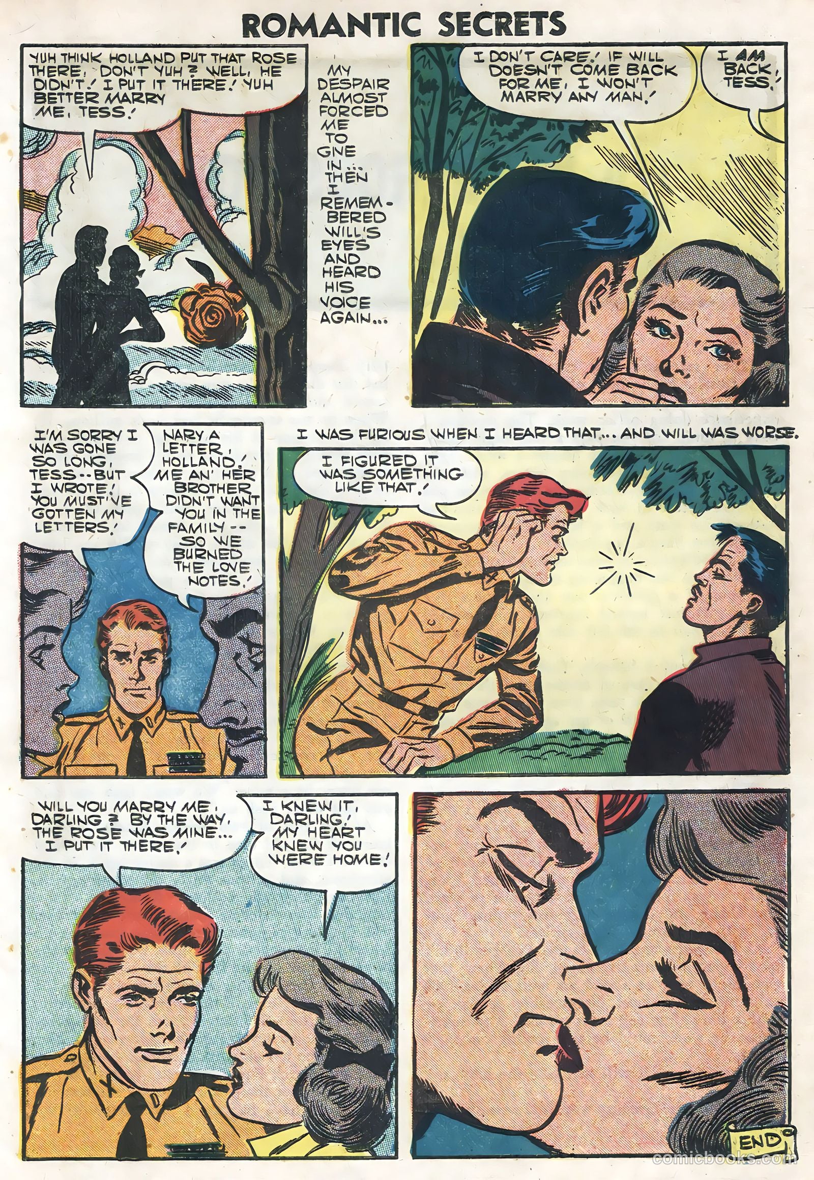 Romantic Secrets #12 — page 19 of 36