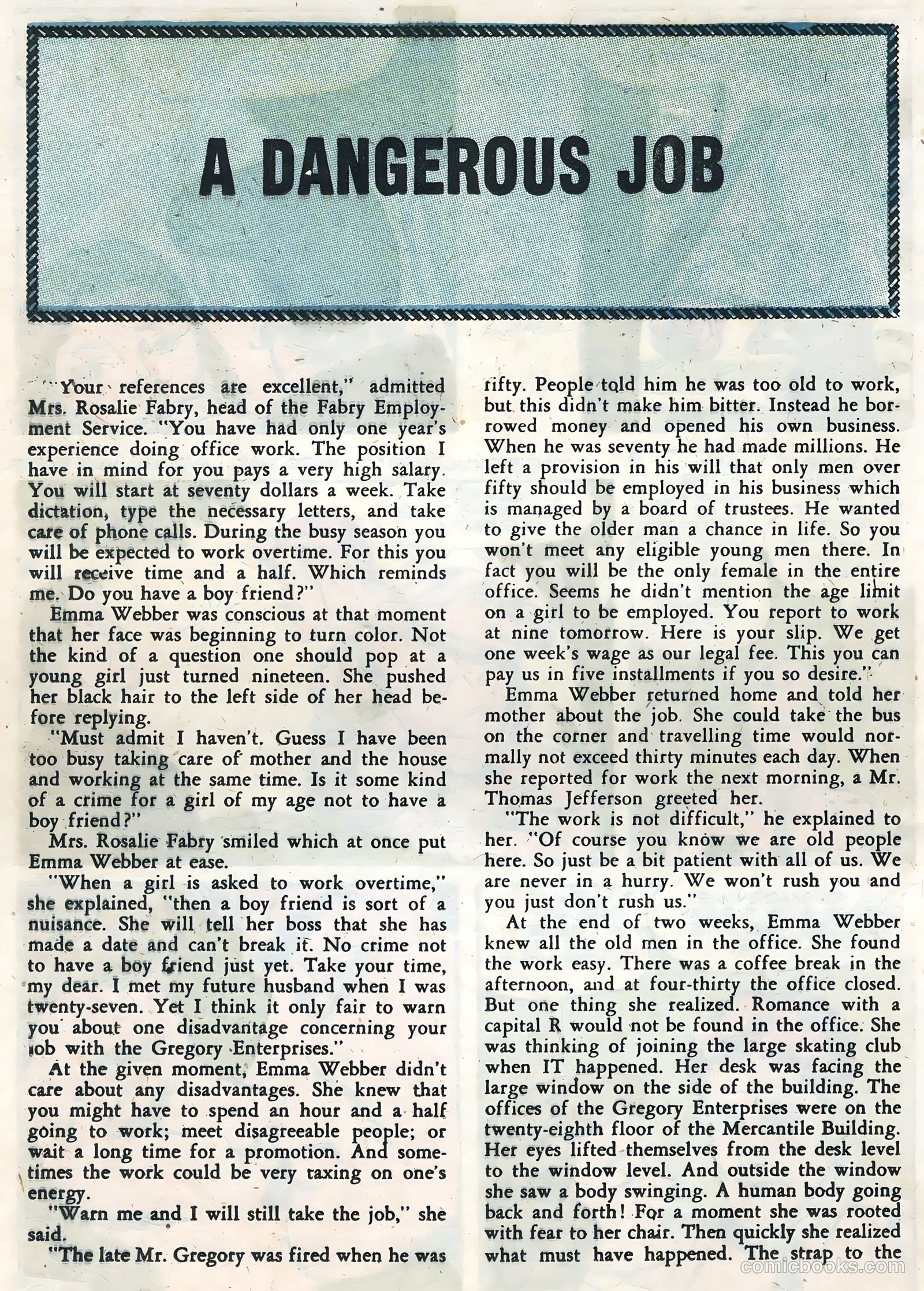 Romantic Secrets #12 — page 20 of 36