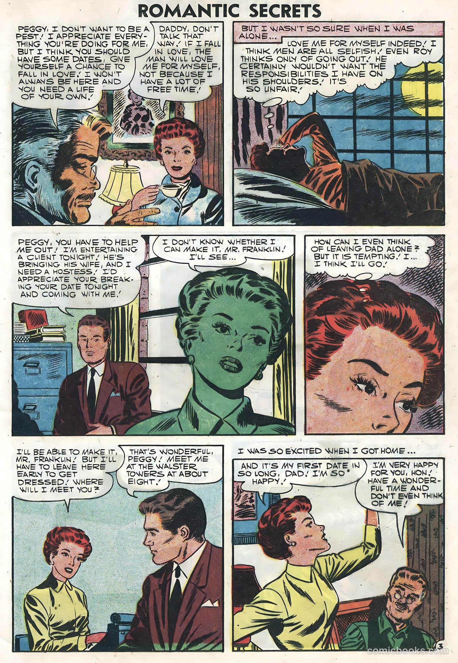 Romantic Secrets #12 — page 25 of 36