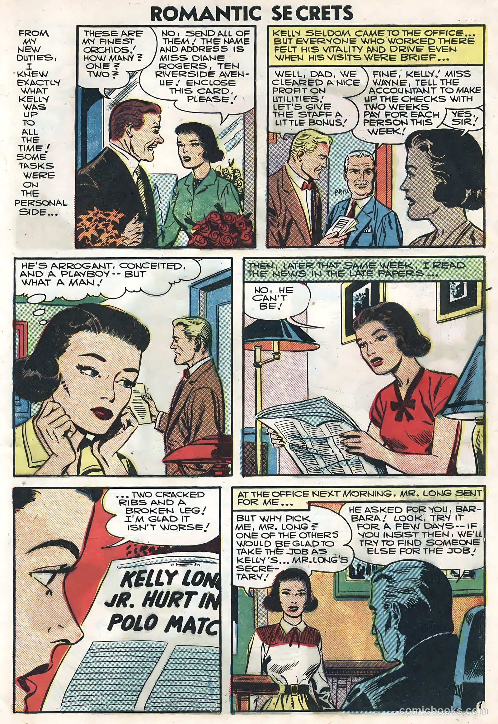 Romantic Secrets #12 — page 29 of 36