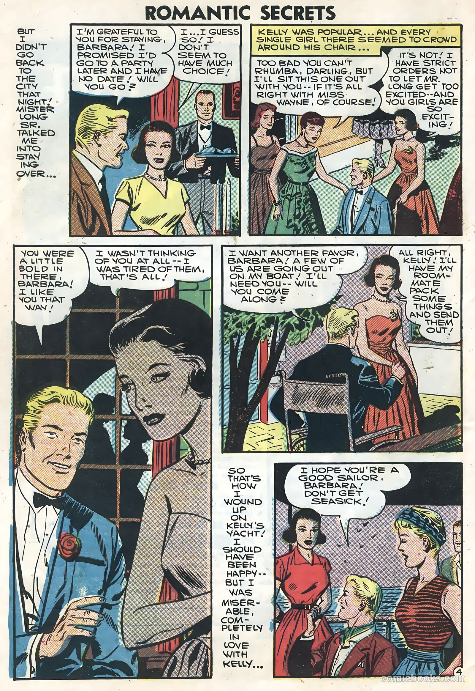 Romantic Secrets #12 — page 32 of 36