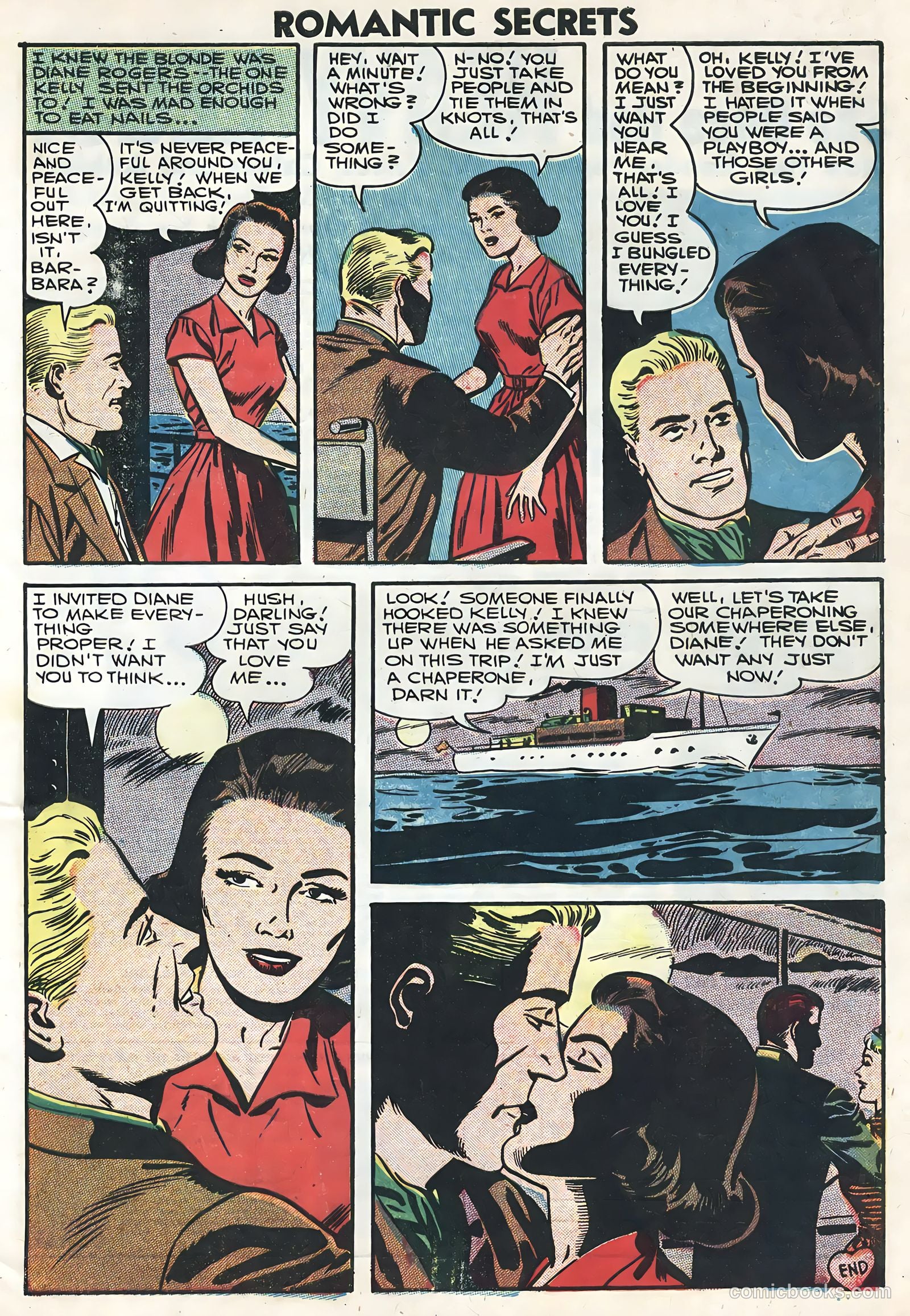 Romantic Secrets #12 — page 33 of 36