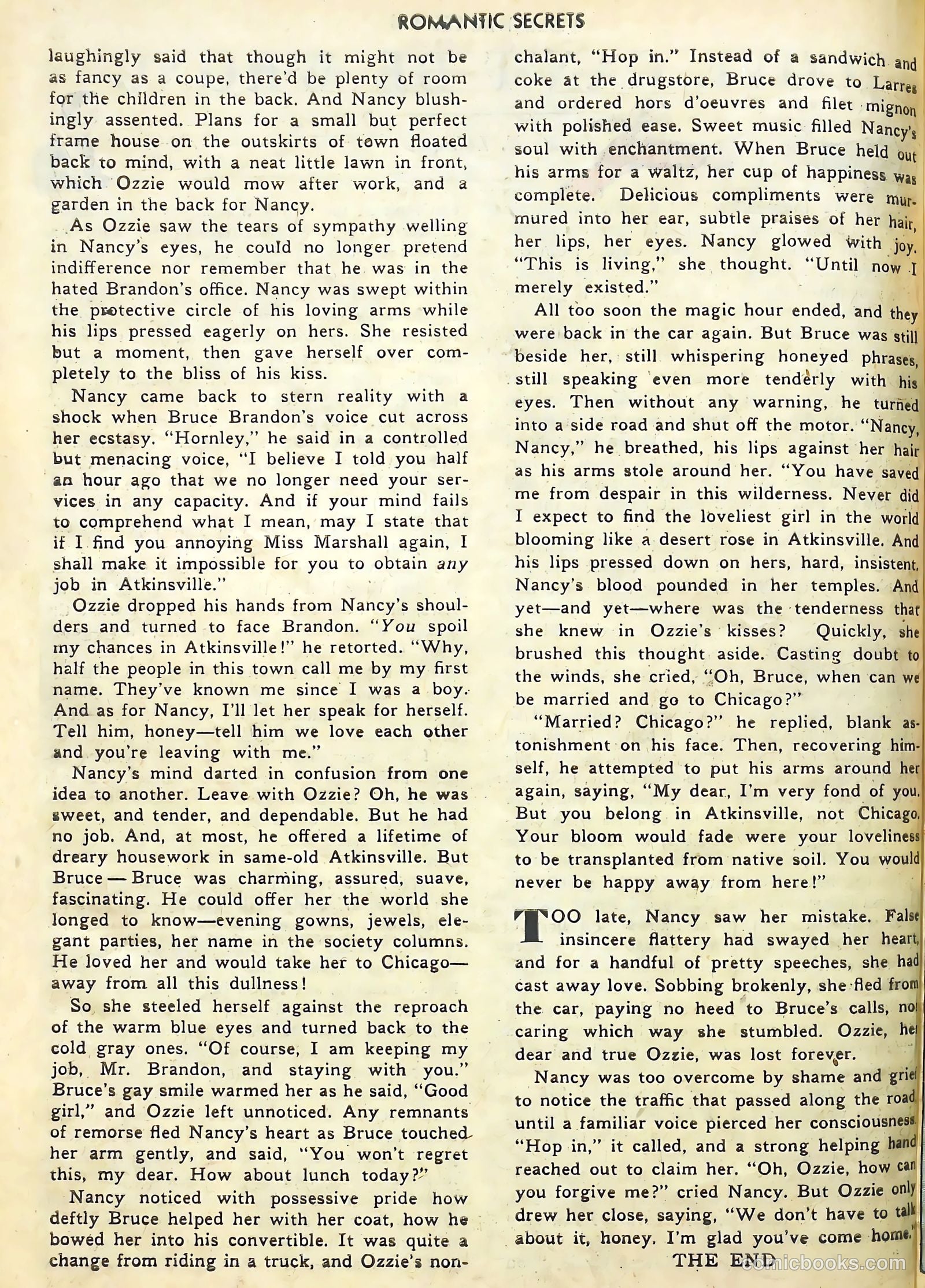 Romantic Secrets #13 — page 27 of 37