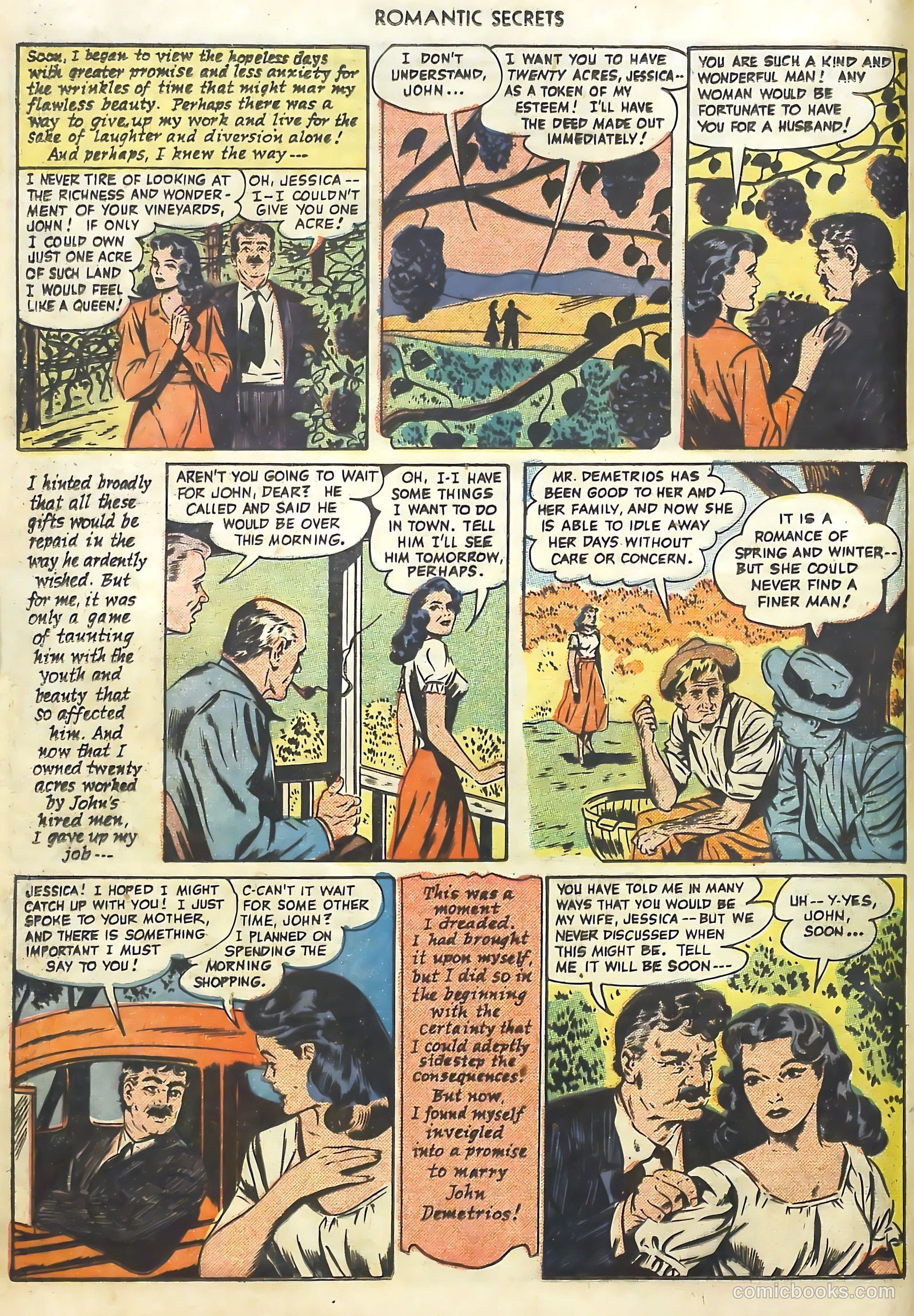 Romantic Secrets #13 — page 7 of 37