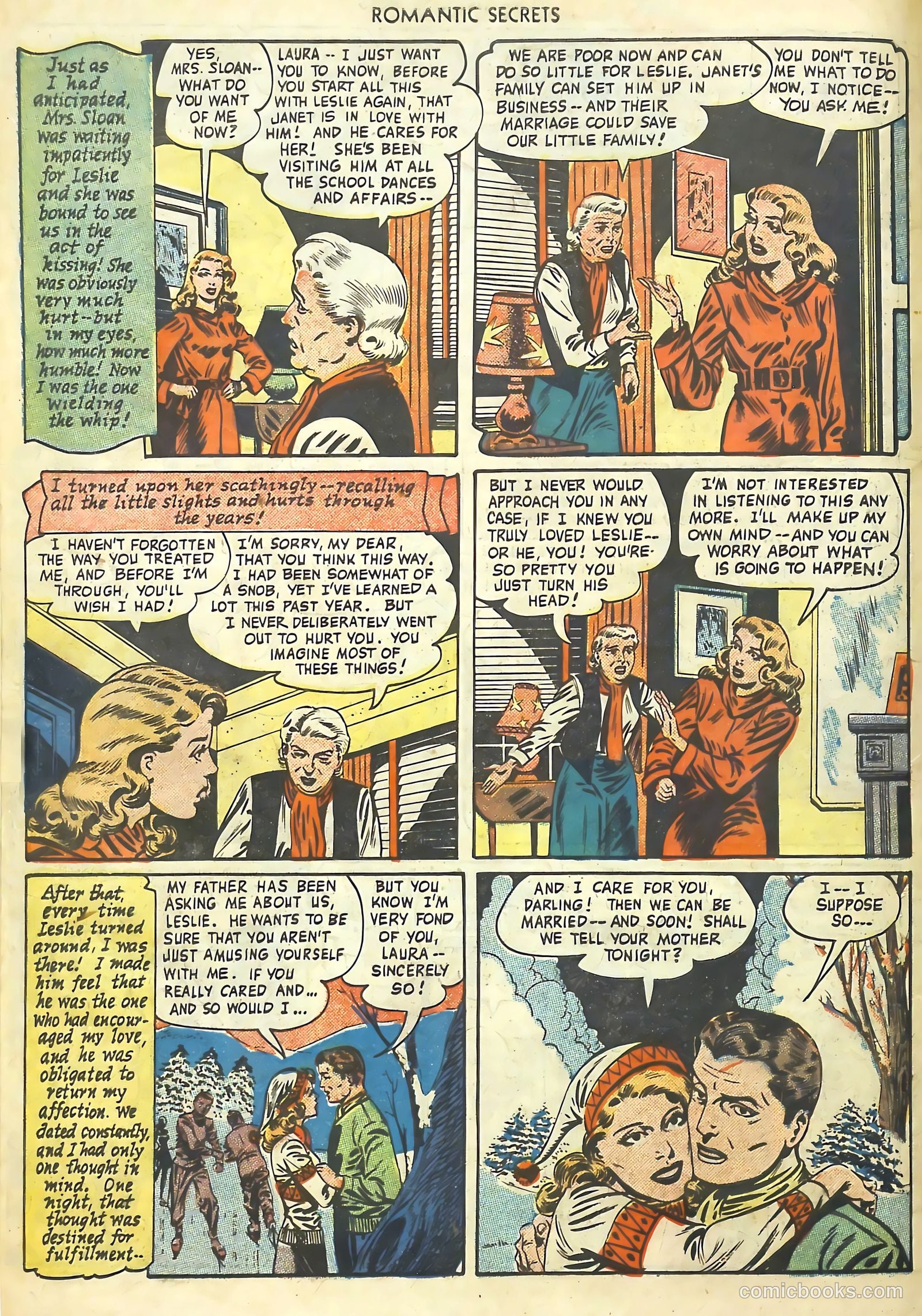 Romantic Secrets #13 — page 19 of 37
