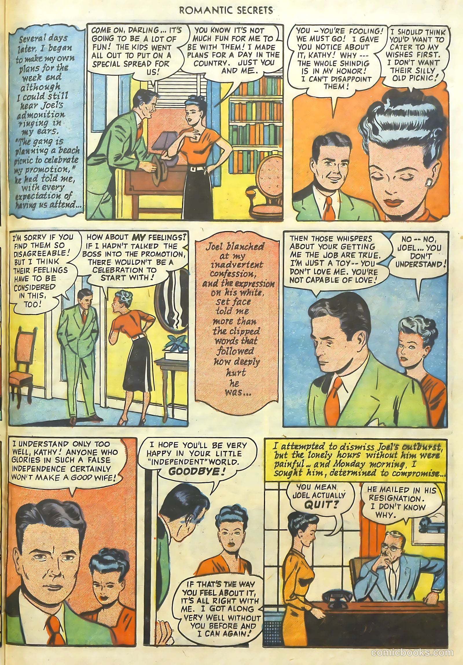 Romantic Secrets #13 — page 34 of 37