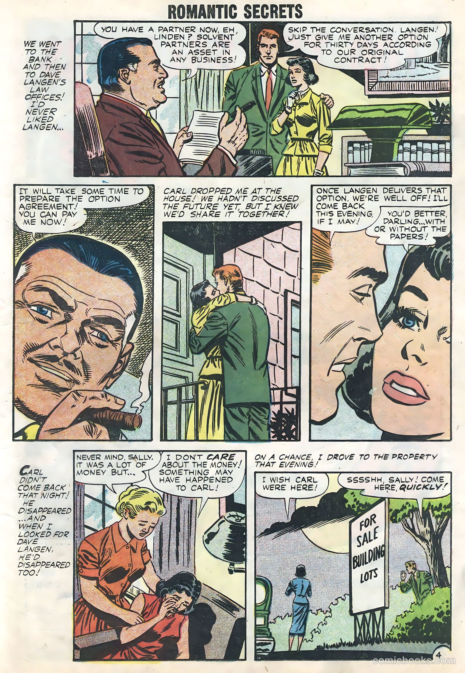 Romantic Secrets #14 — page 21 of 36