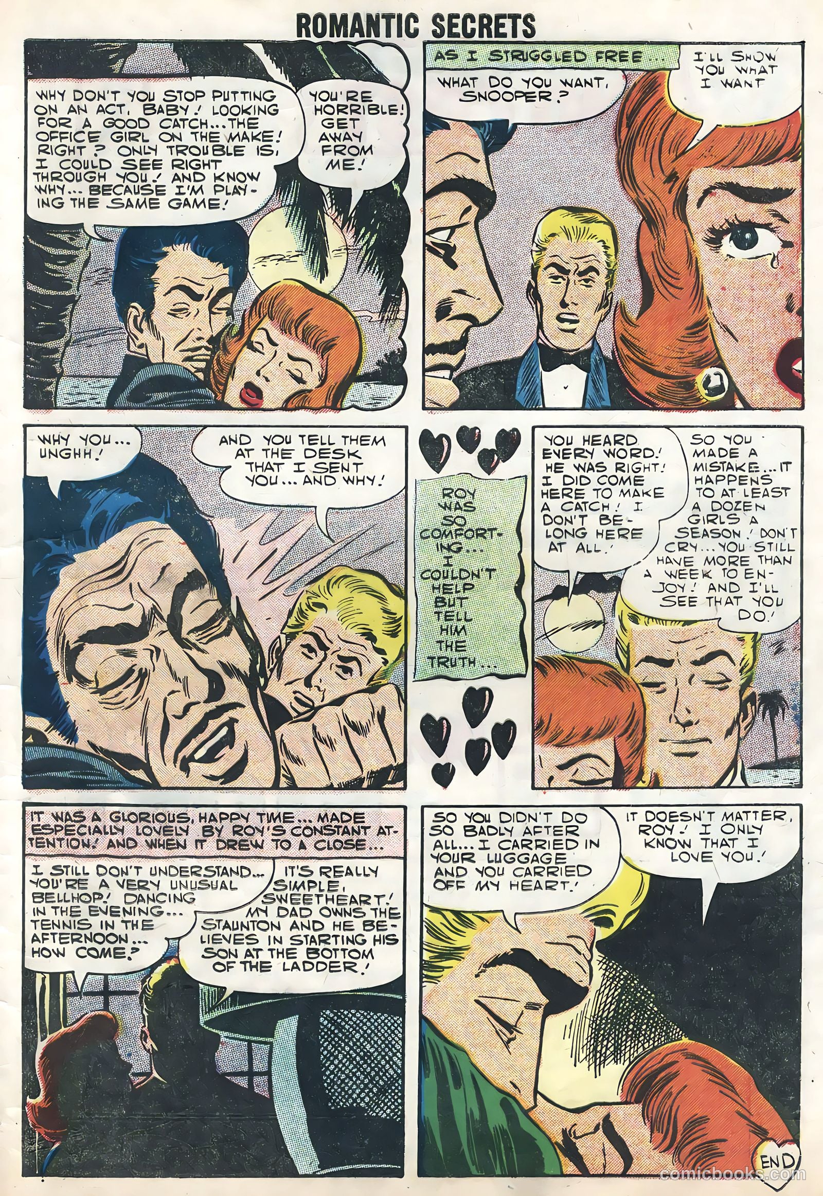Romantic Secrets #14 — page 33 of 36