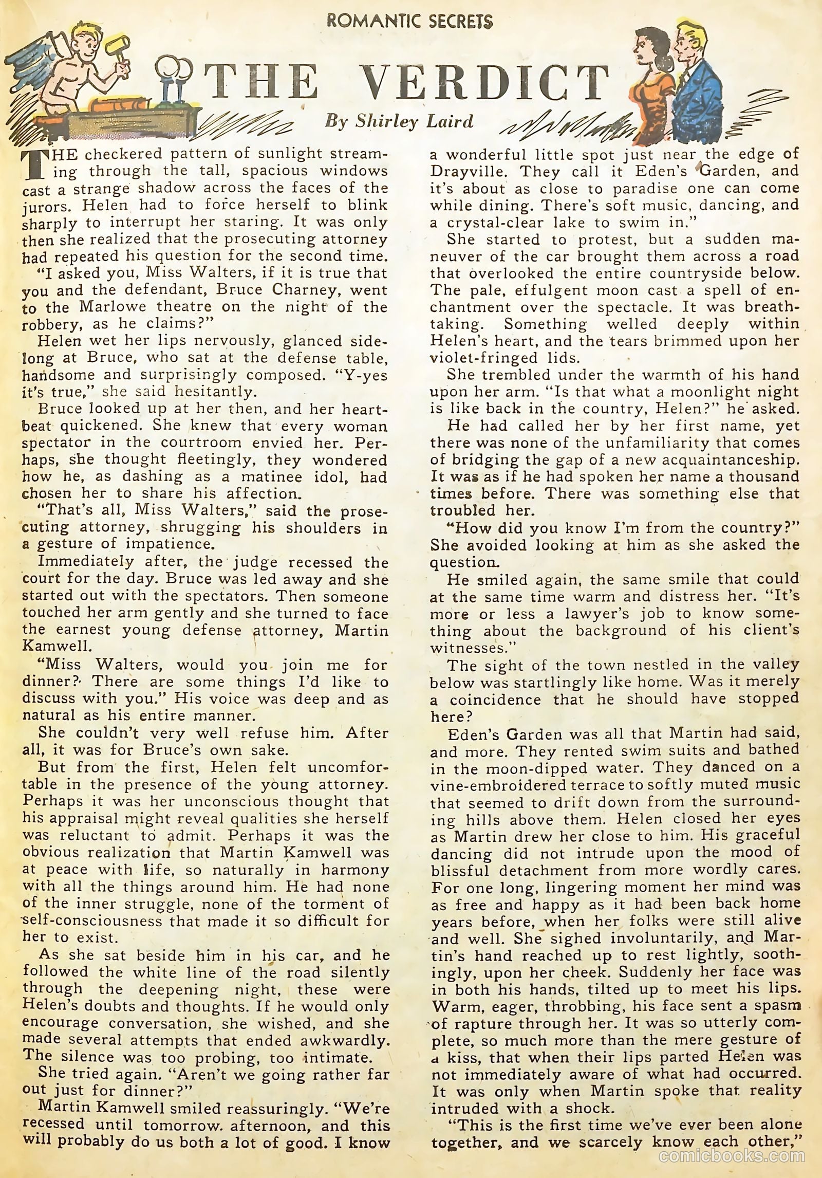 Romantic Secrets #14 — page 23 of 36