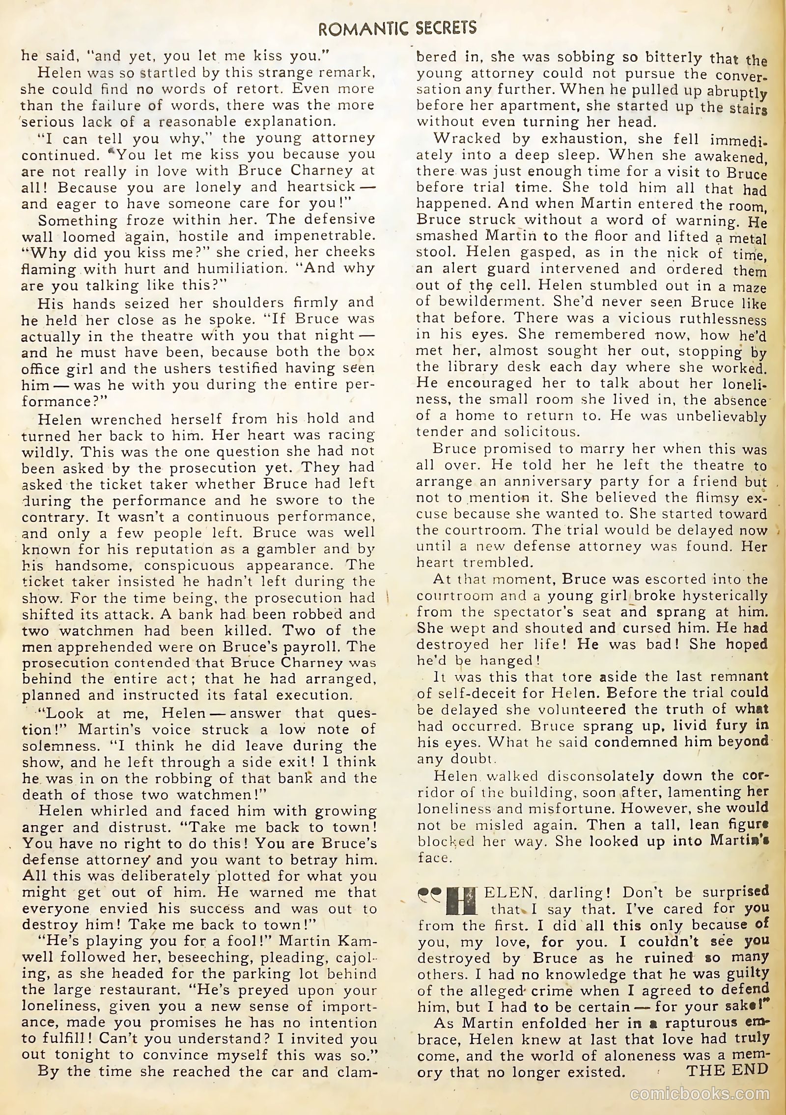 Romantic Secrets #14 — page 24 of 36