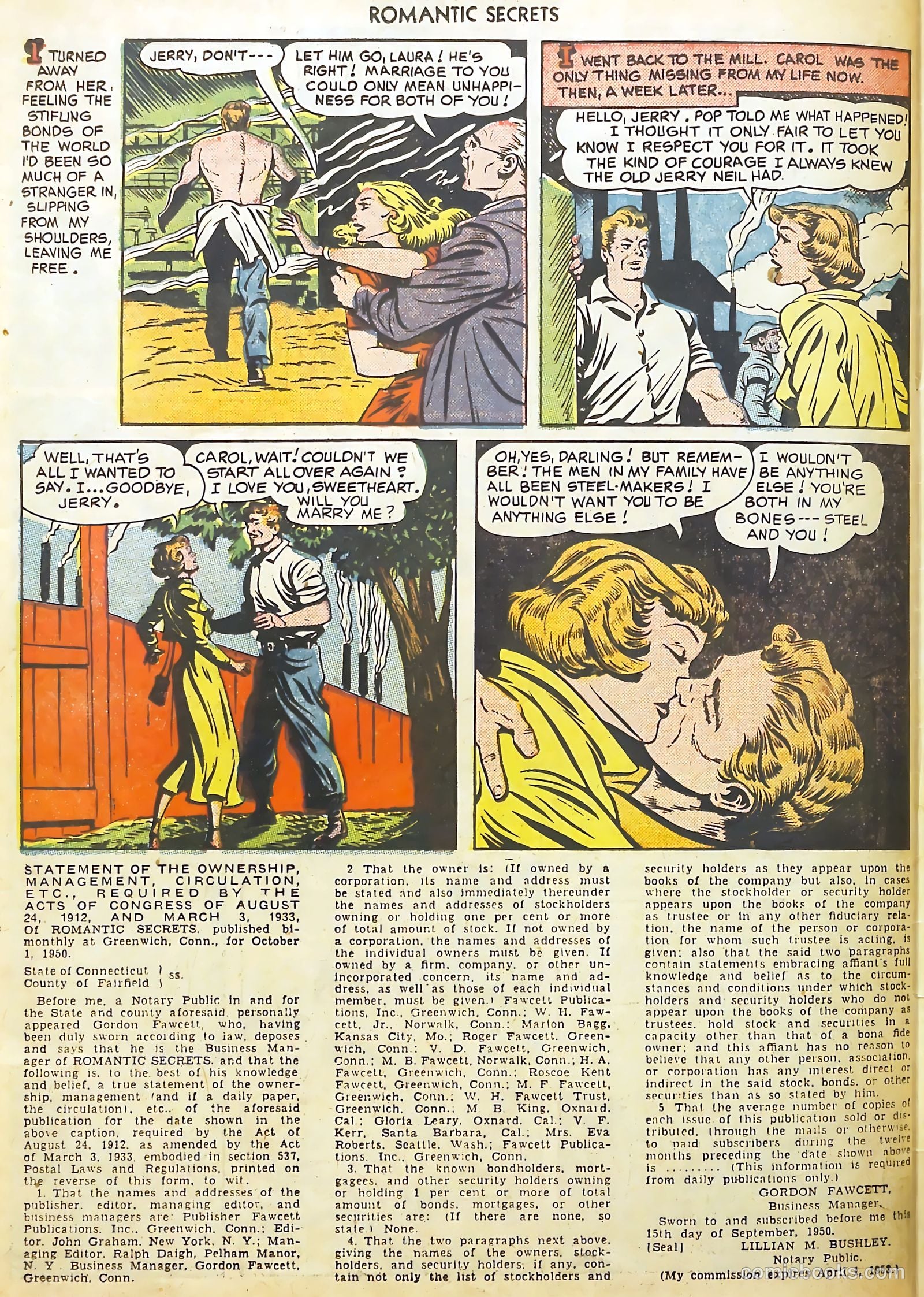Romantic Secrets #14 — page 34 of 36