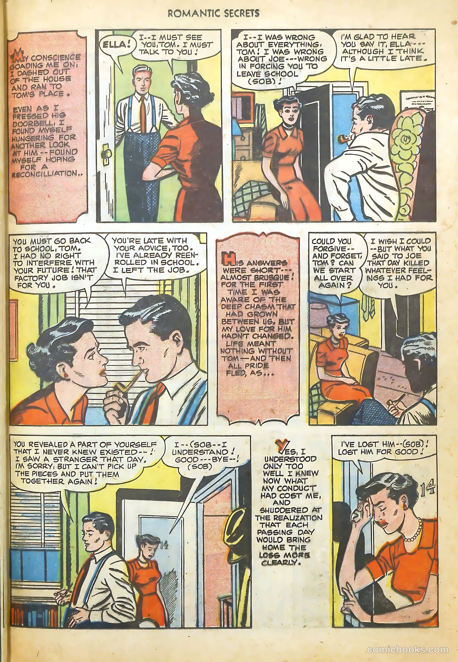 Romantic Secrets #15 — page 33 of 36