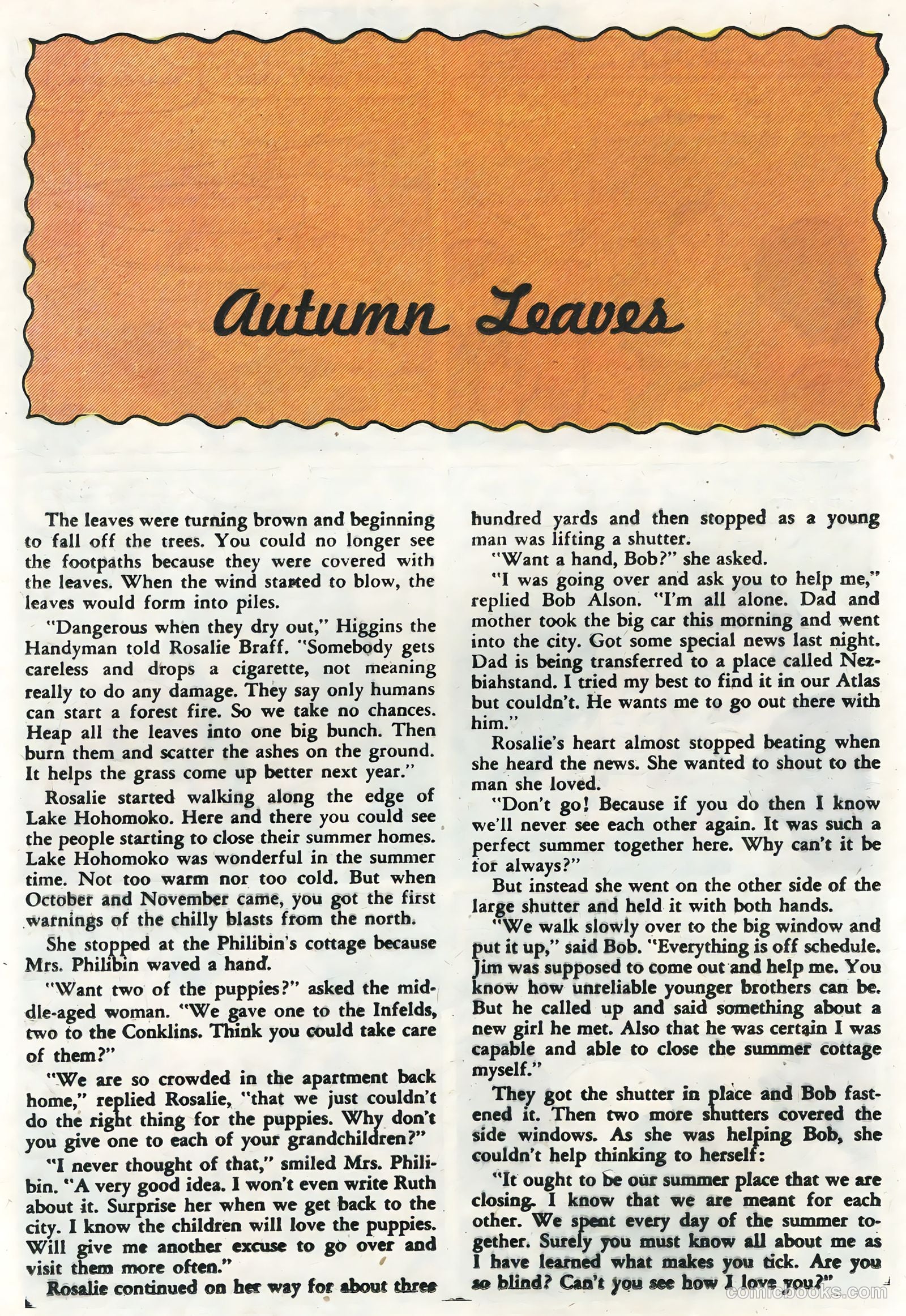 Romantic Secrets #15 — page 20 of 36