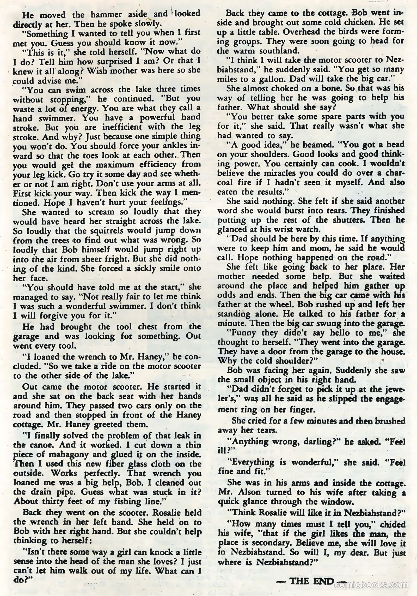 Romantic Secrets #15 — page 21 of 36