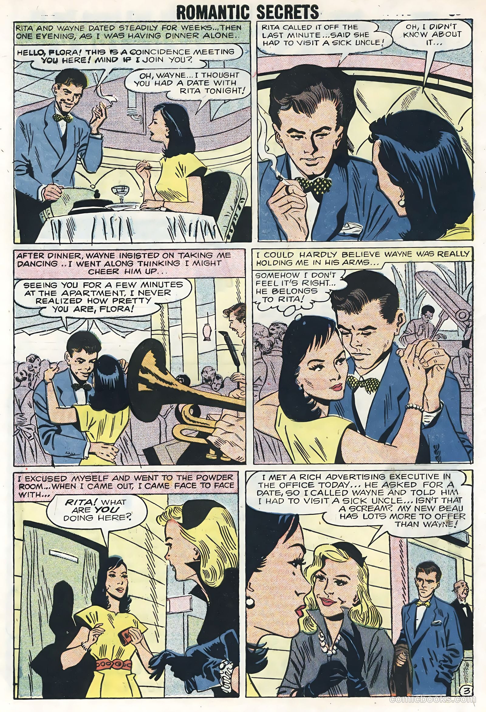 Romantic Secrets #15 — page 32 of 36