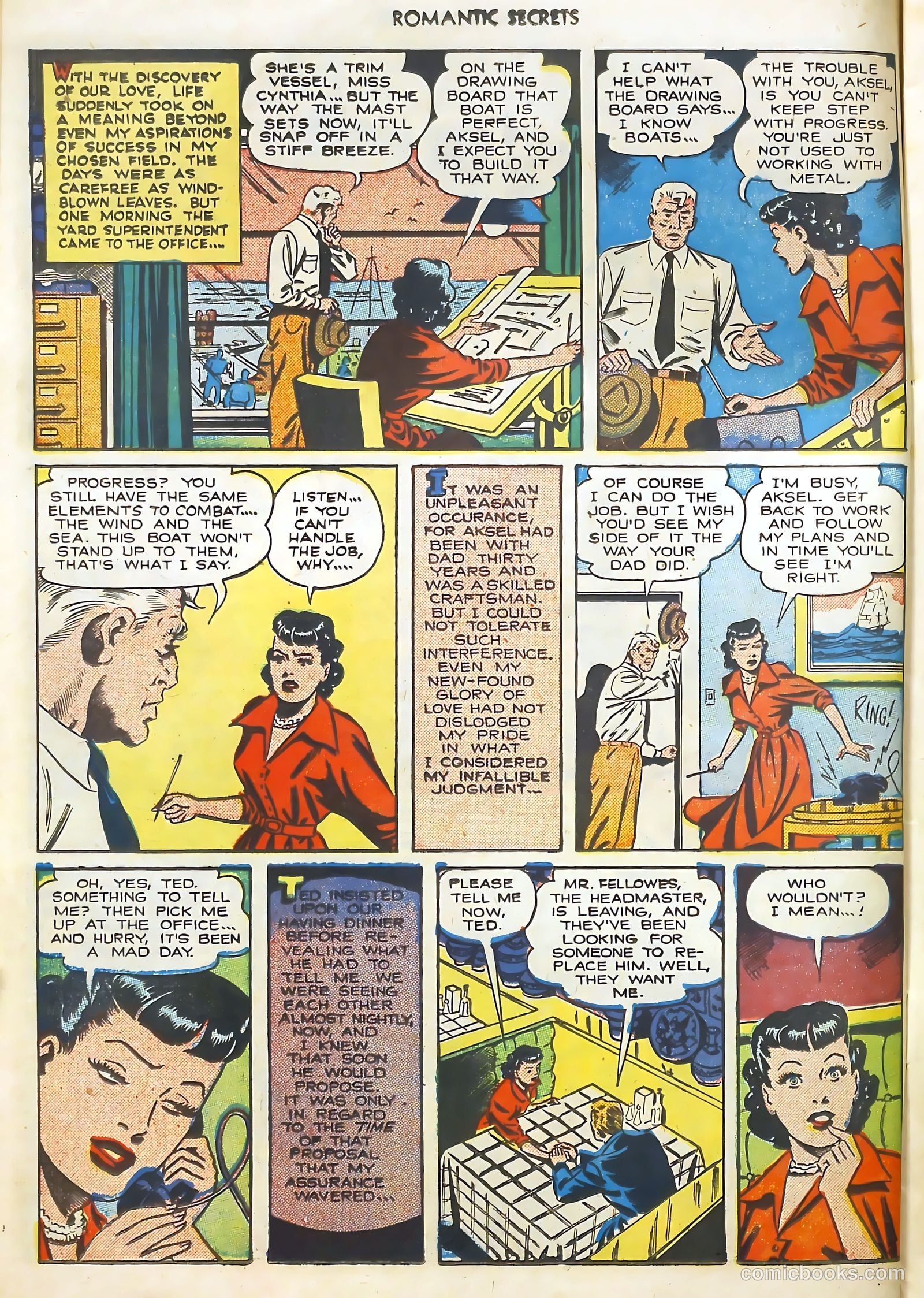 Romantic Secrets #16 — page 8 of 36