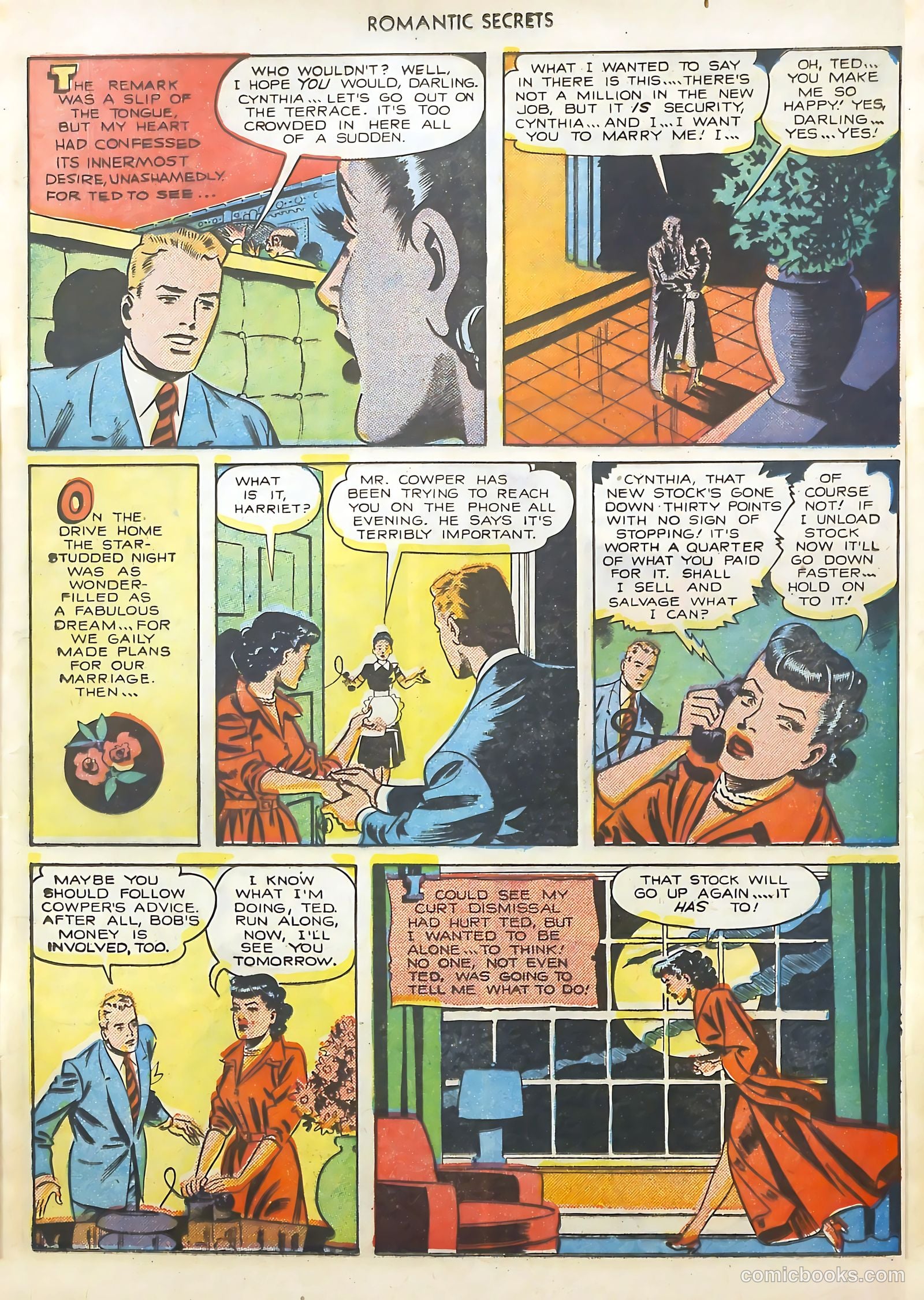 Romantic Secrets #16 — page 9 of 36