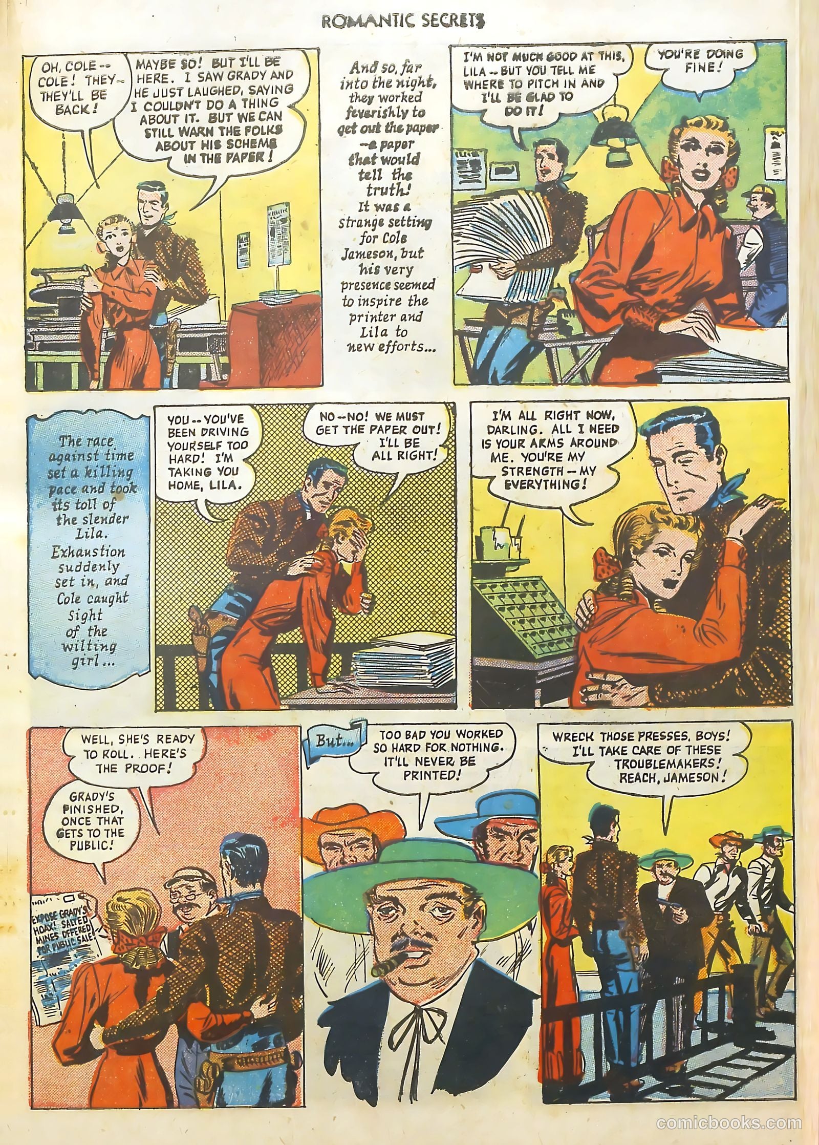 Romantic Secrets #16 — page 21 of 36