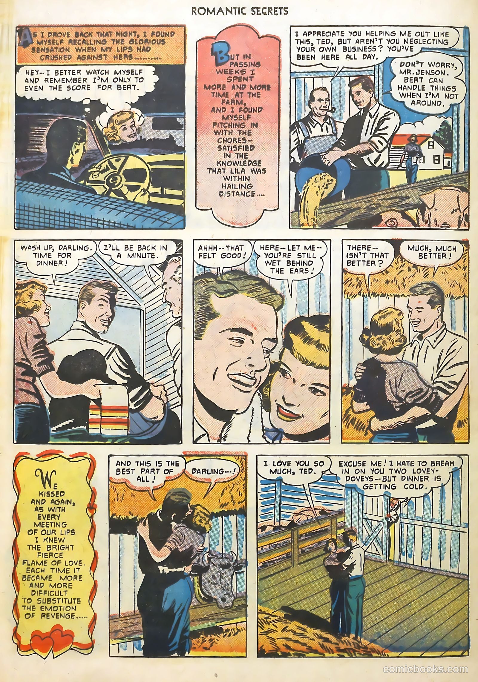 Romantic Secrets #16 — page 30 of 36