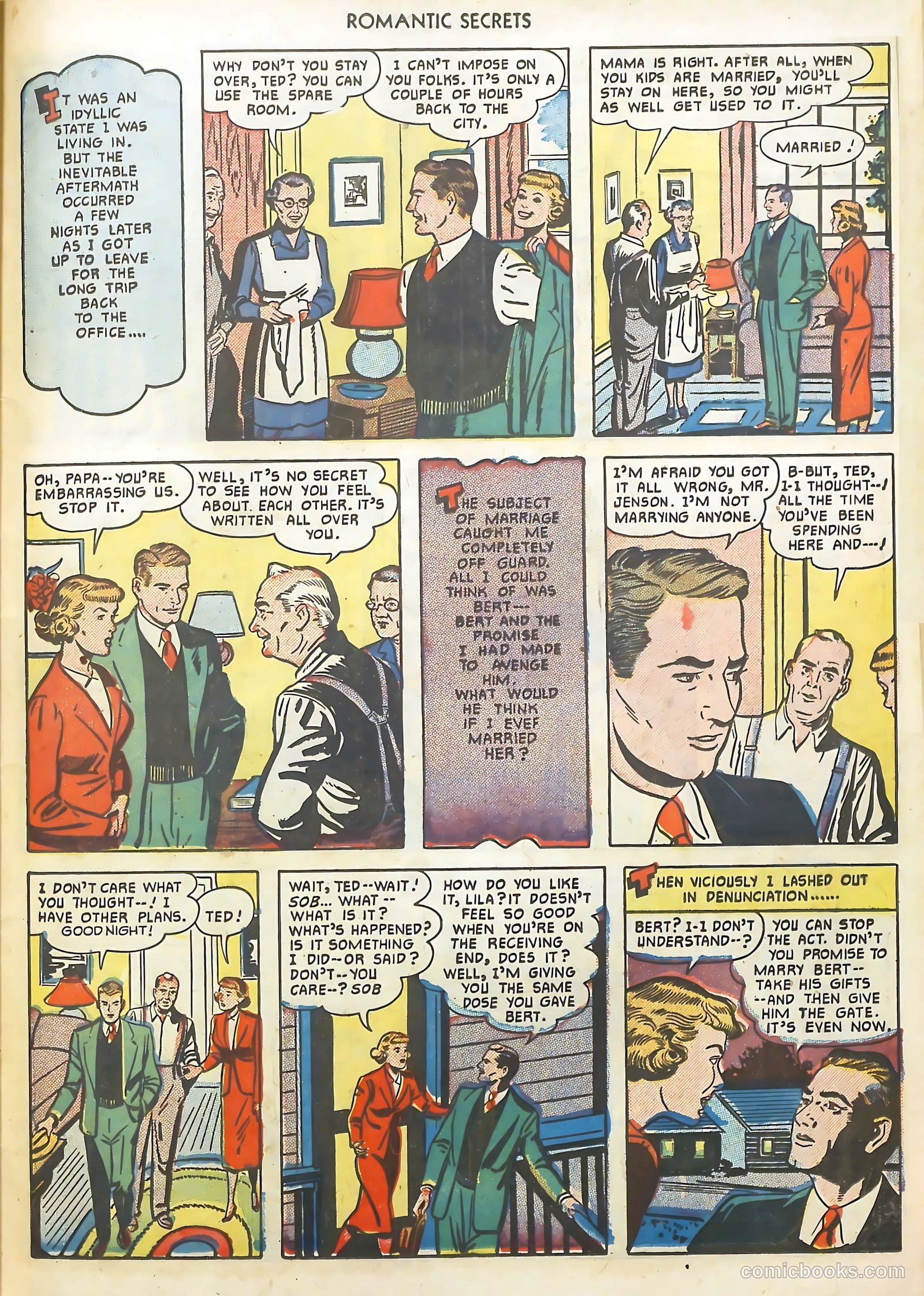 Romantic Secrets #16 — page 31 of 36