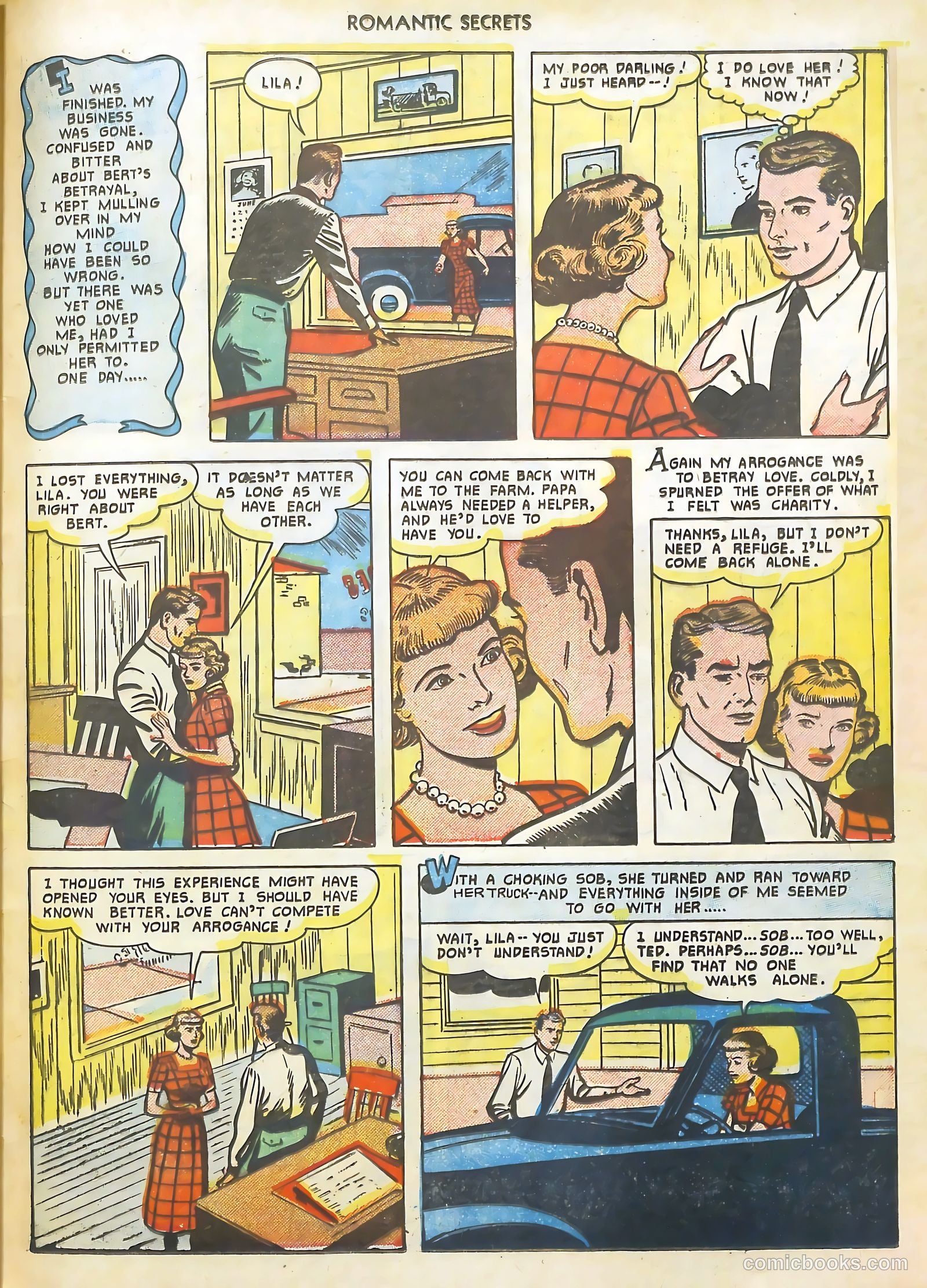 Romantic Secrets #16 — page 33 of 36