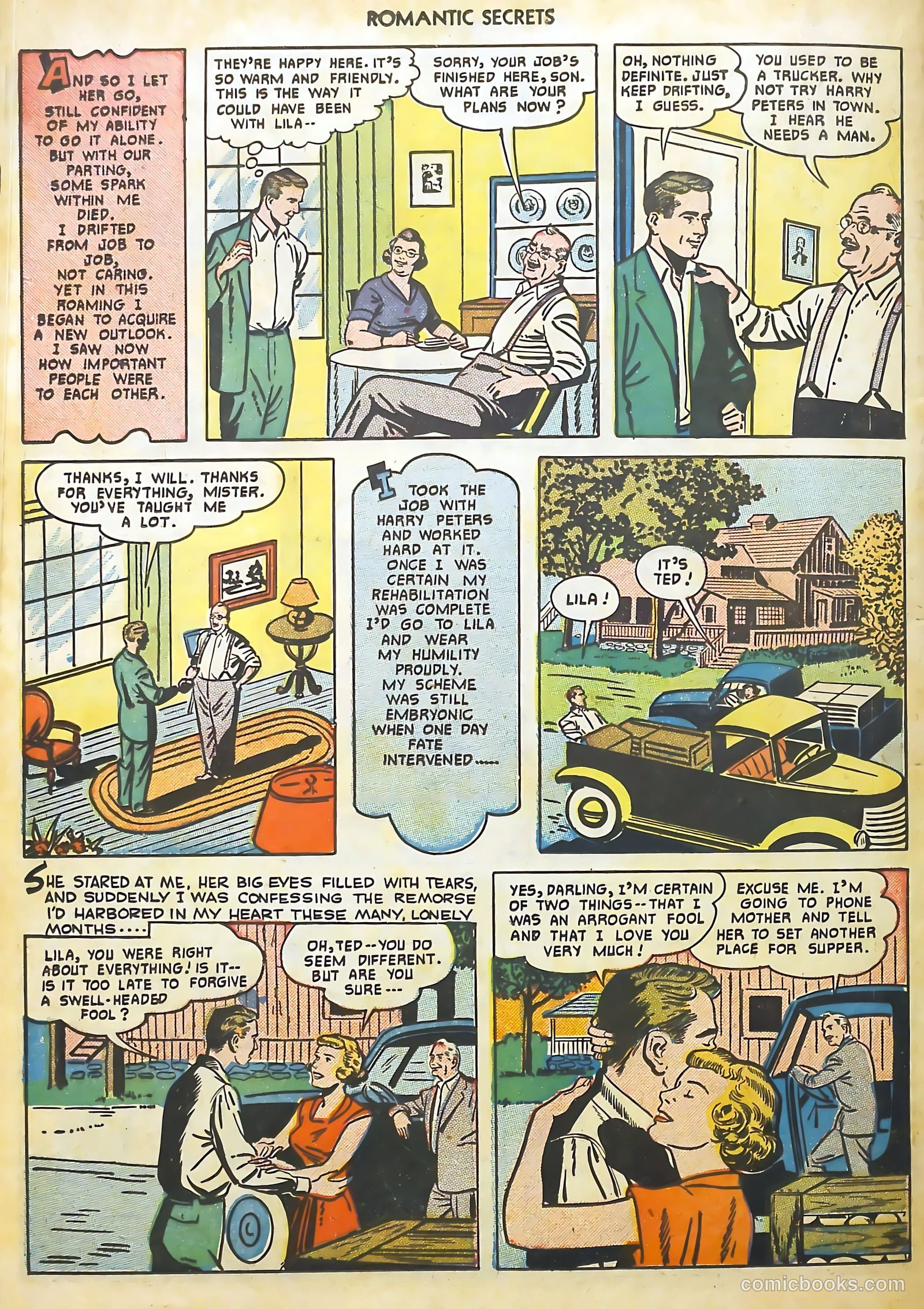 Romantic Secrets #16 — page 34 of 36