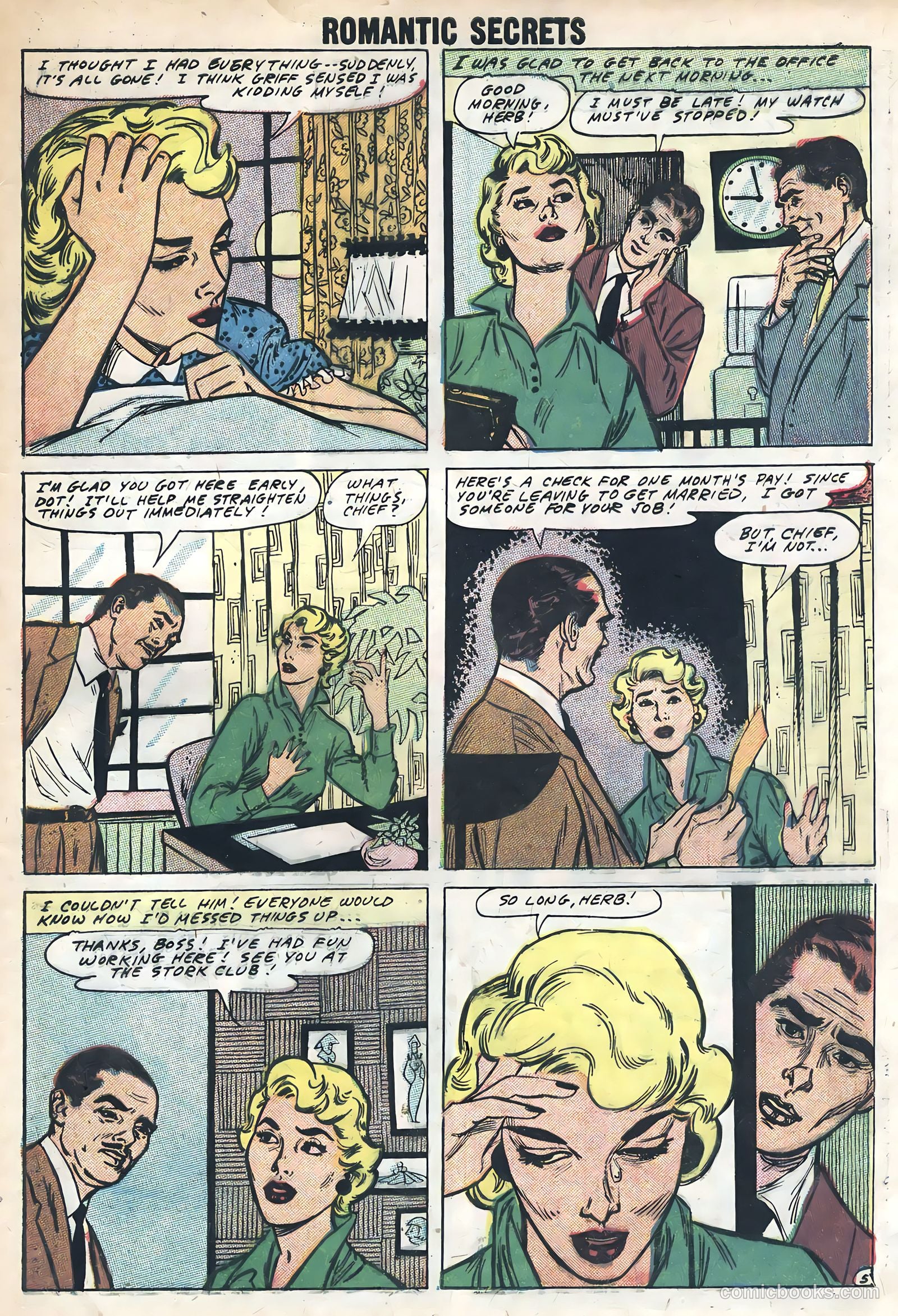 Romantic Secrets #16 — page 29 of 36