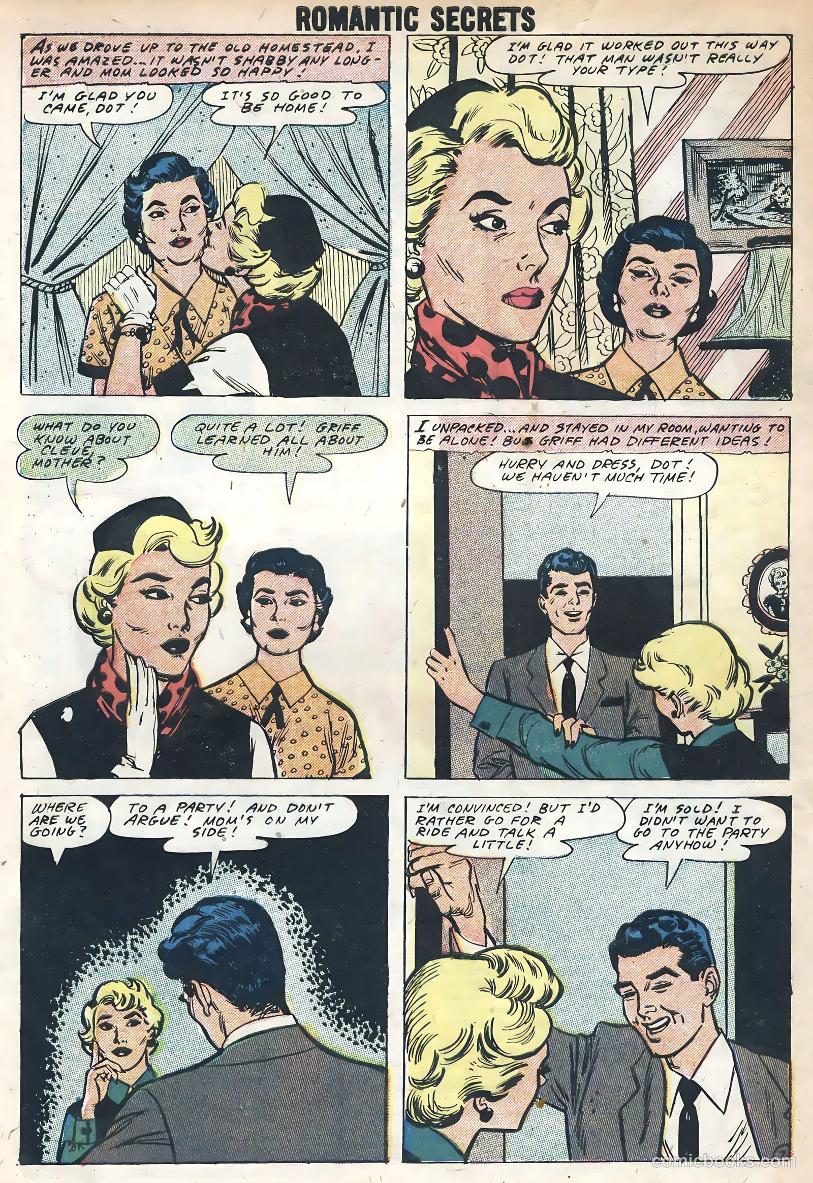 Romantic Secrets #16 — page 32 of 36