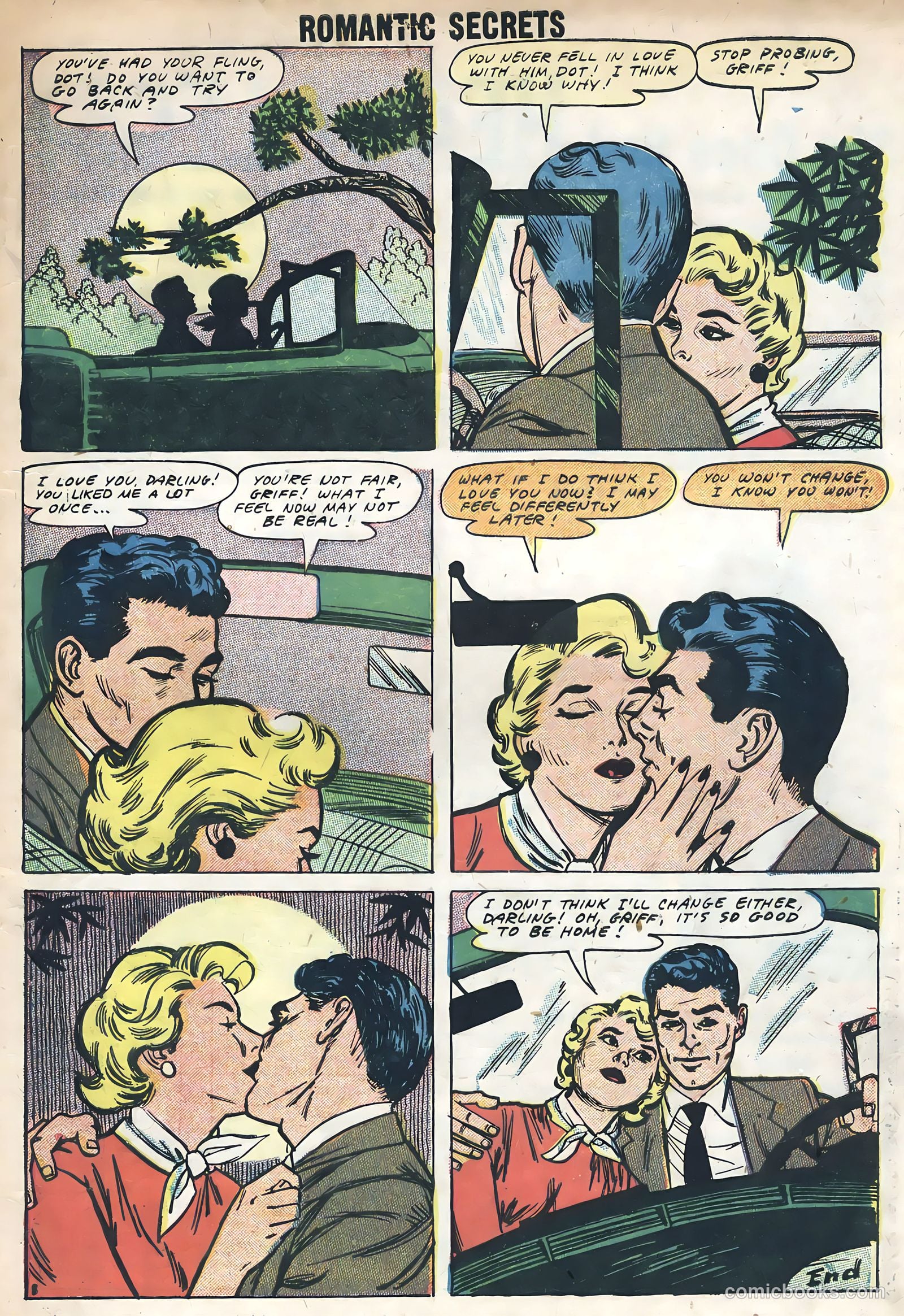 Romantic Secrets #16 — page 33 of 36