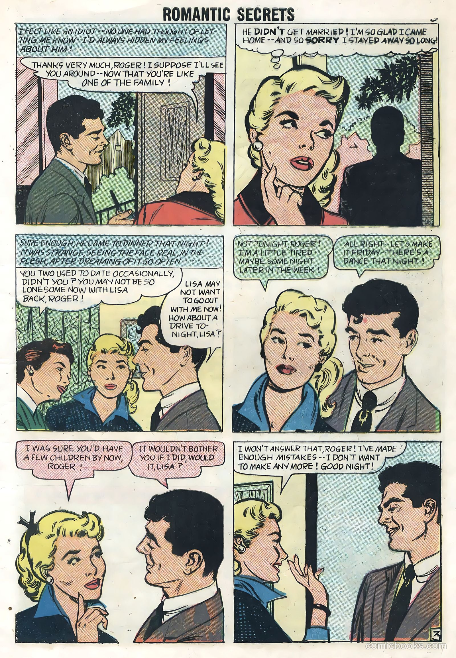Romantic Secrets #17 — page 5 of 36