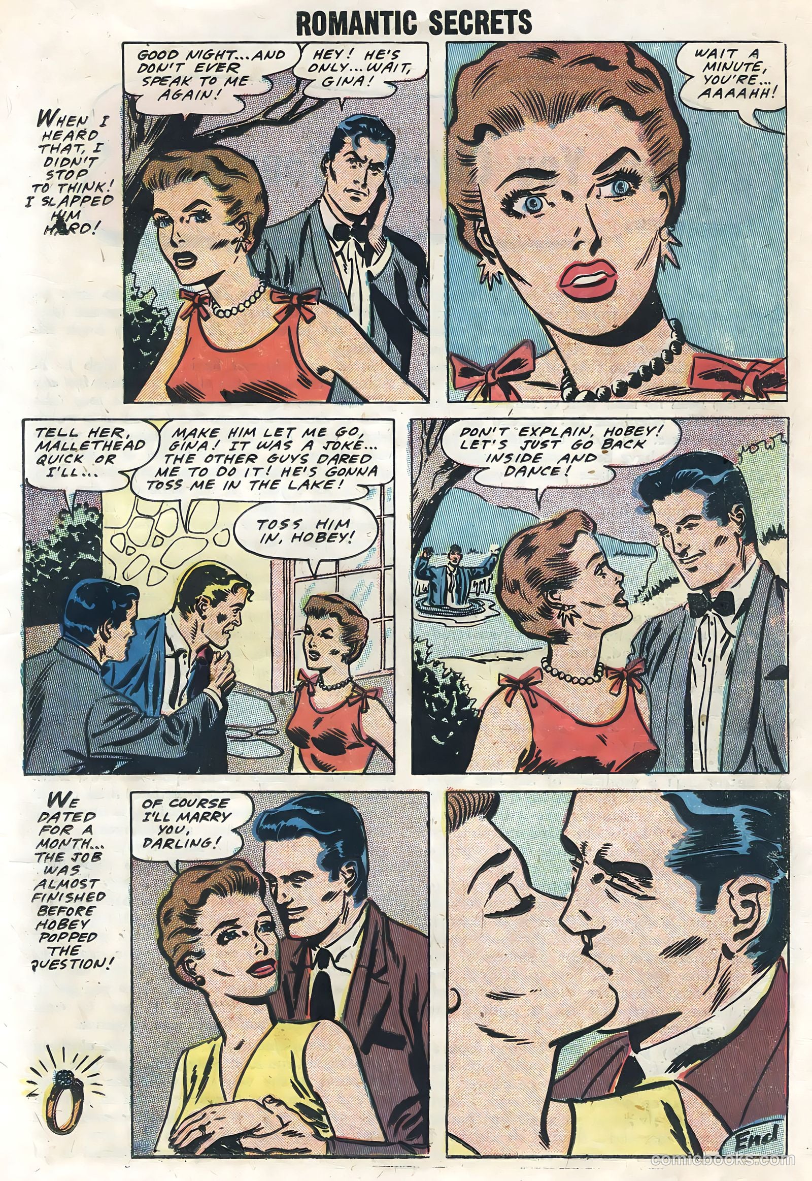 Romantic Secrets #17 — page 19 of 36