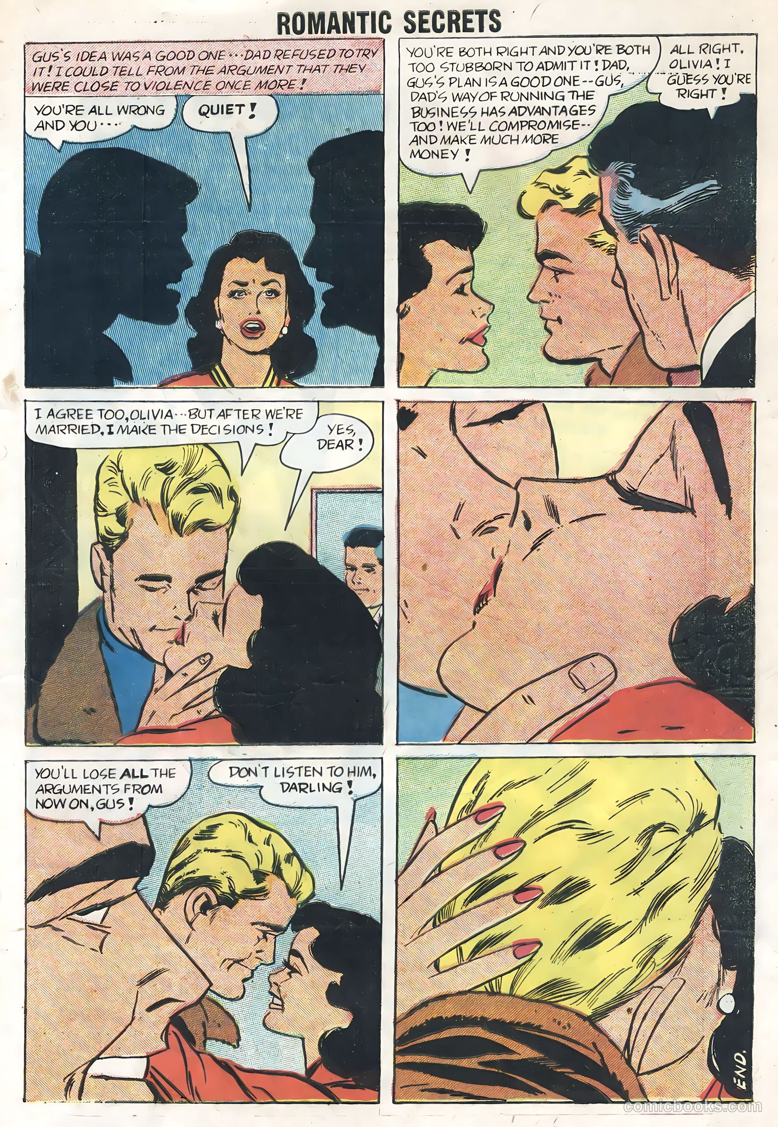 Romantic Secrets #17 — page 33 of 36
