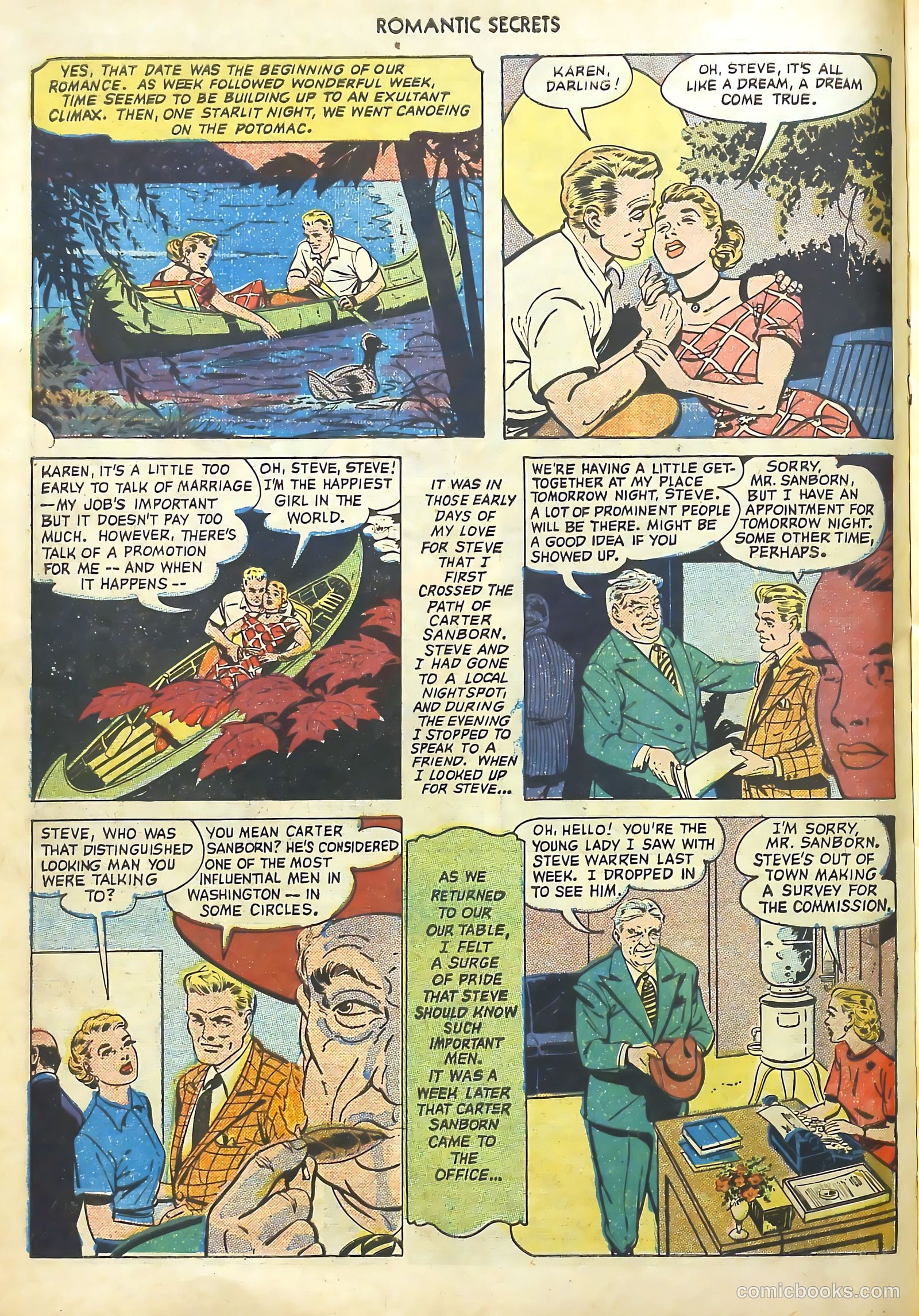 Romantic Secrets #17 — page 16 of 36