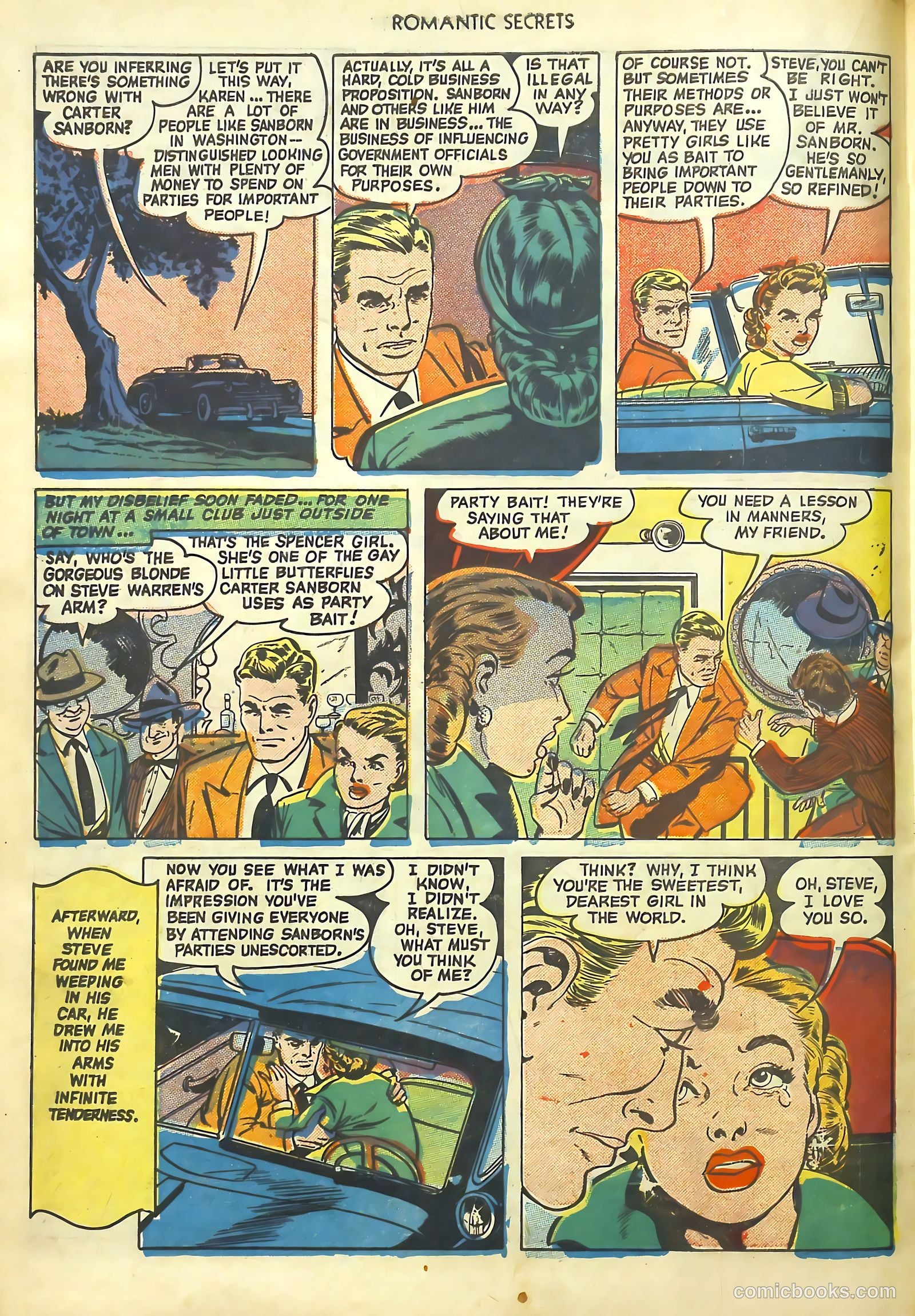 Romantic Secrets #17 — page 18 of 36