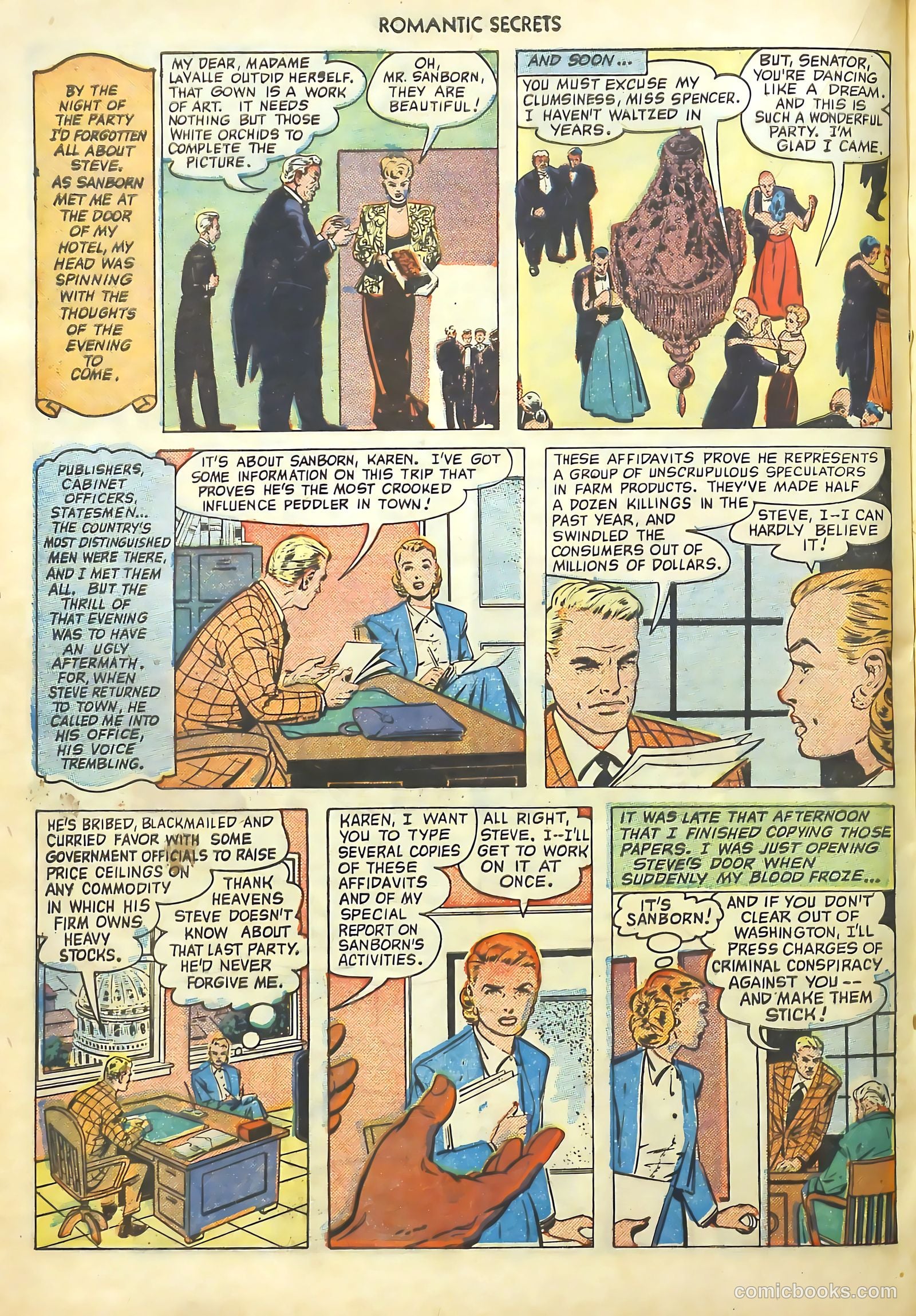 Romantic Secrets #17 — page 20 of 36