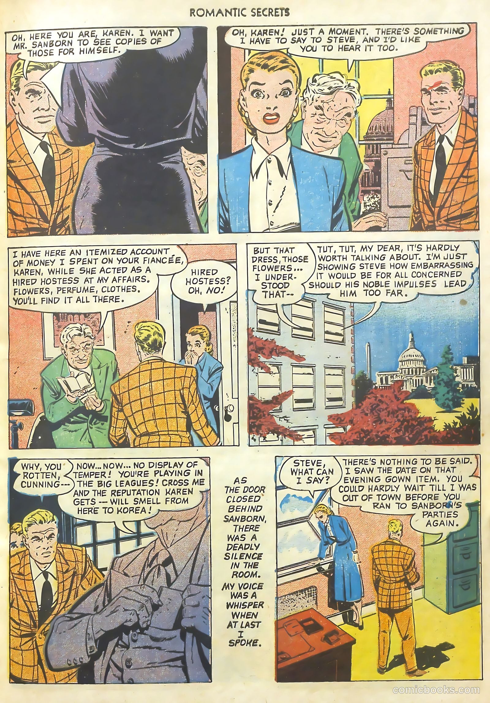 Romantic Secrets #17 — page 21 of 36