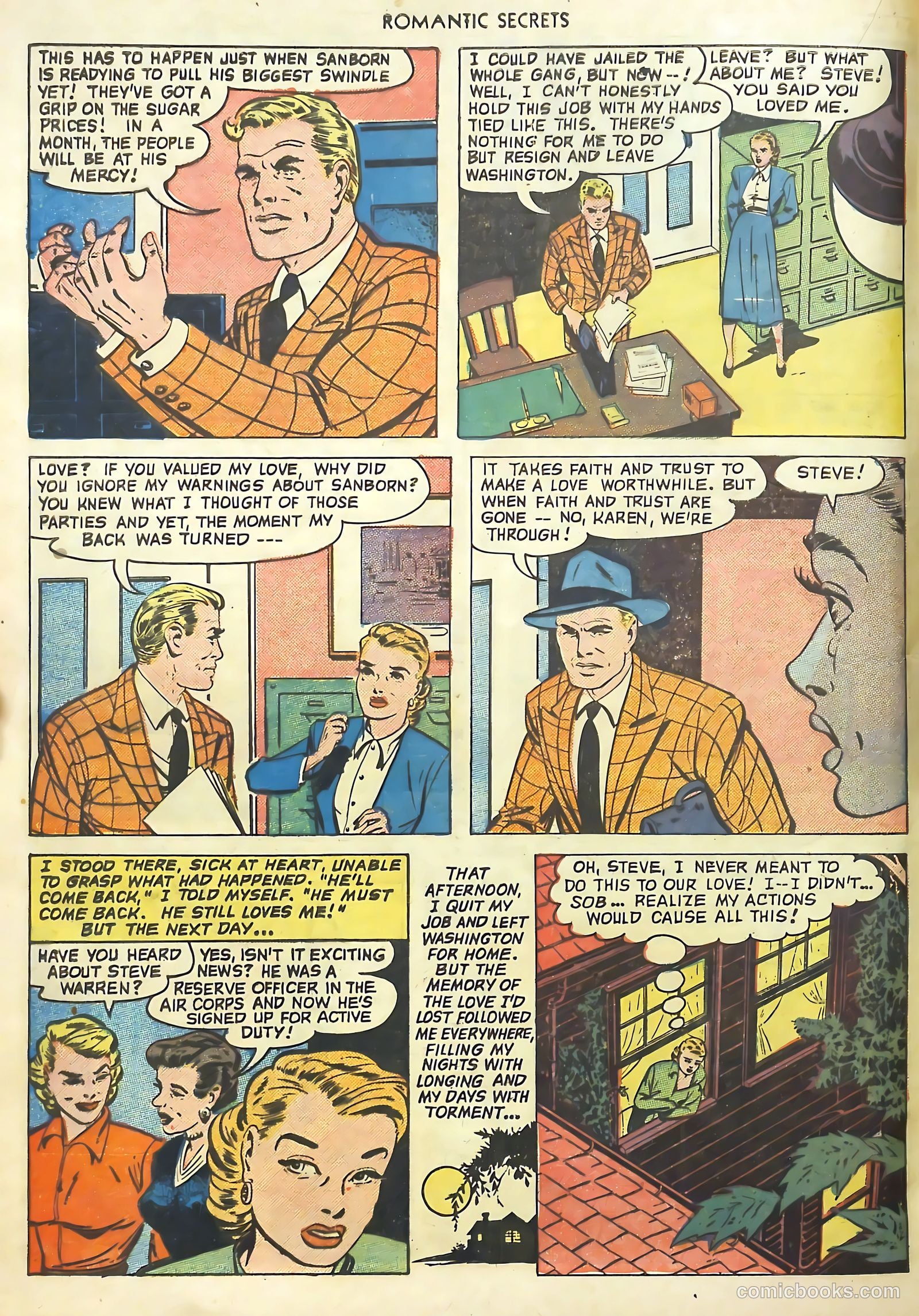 Romantic Secrets #17 — page 22 of 36