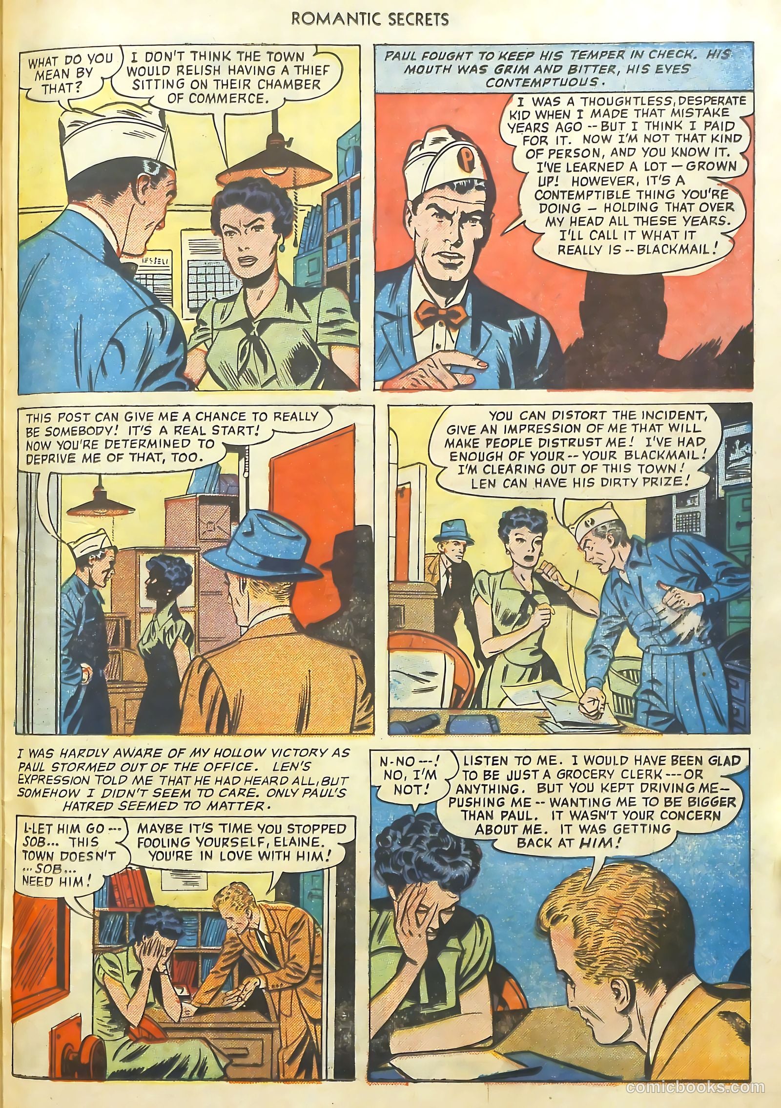 Romantic Secrets #17 — page 33 of 36